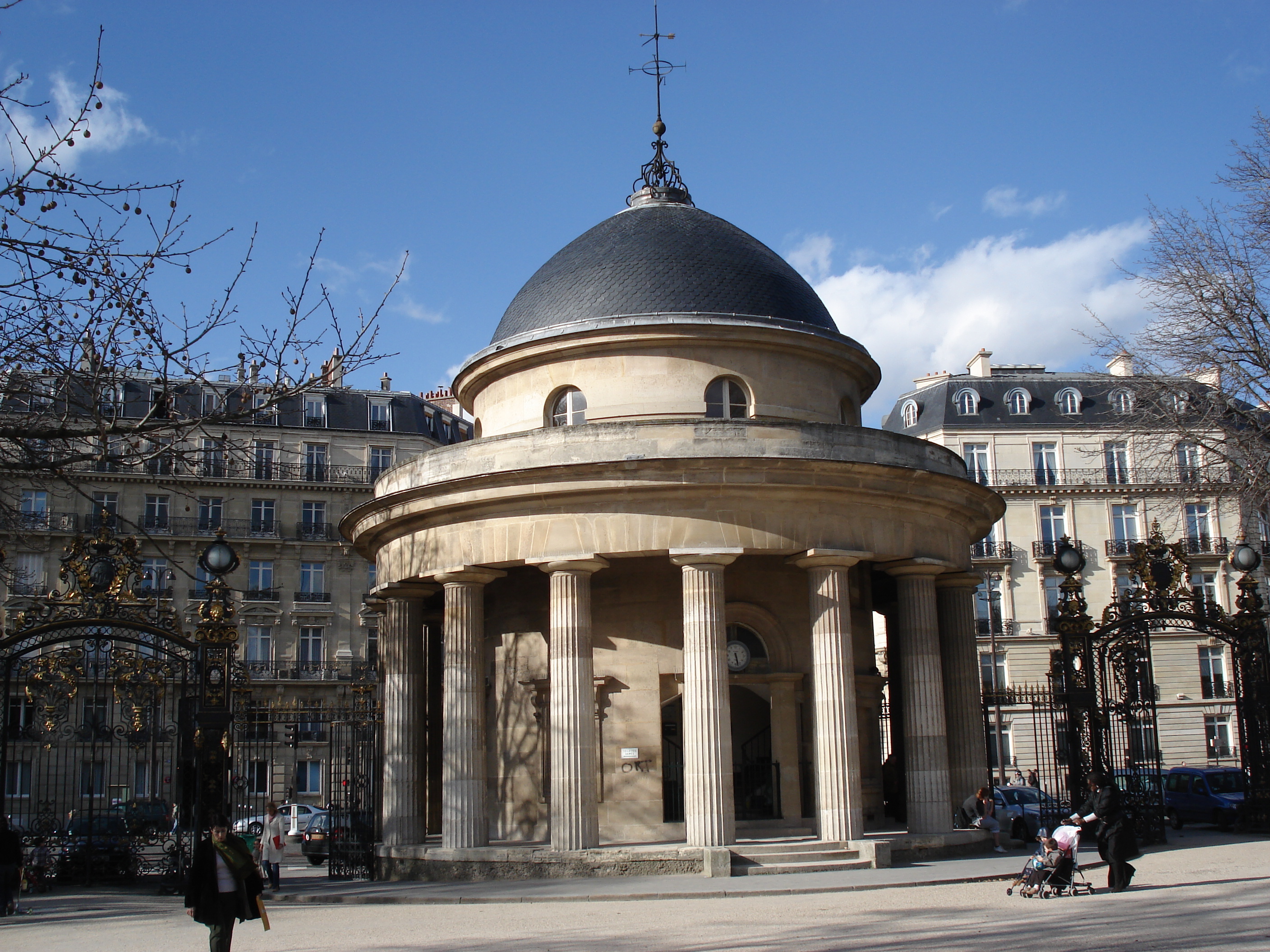 รูปถ่าย ฝรั่งเศส(France) ปารีส(Paris) สวนมงโซ(Monceau Garden) 2006-03 60