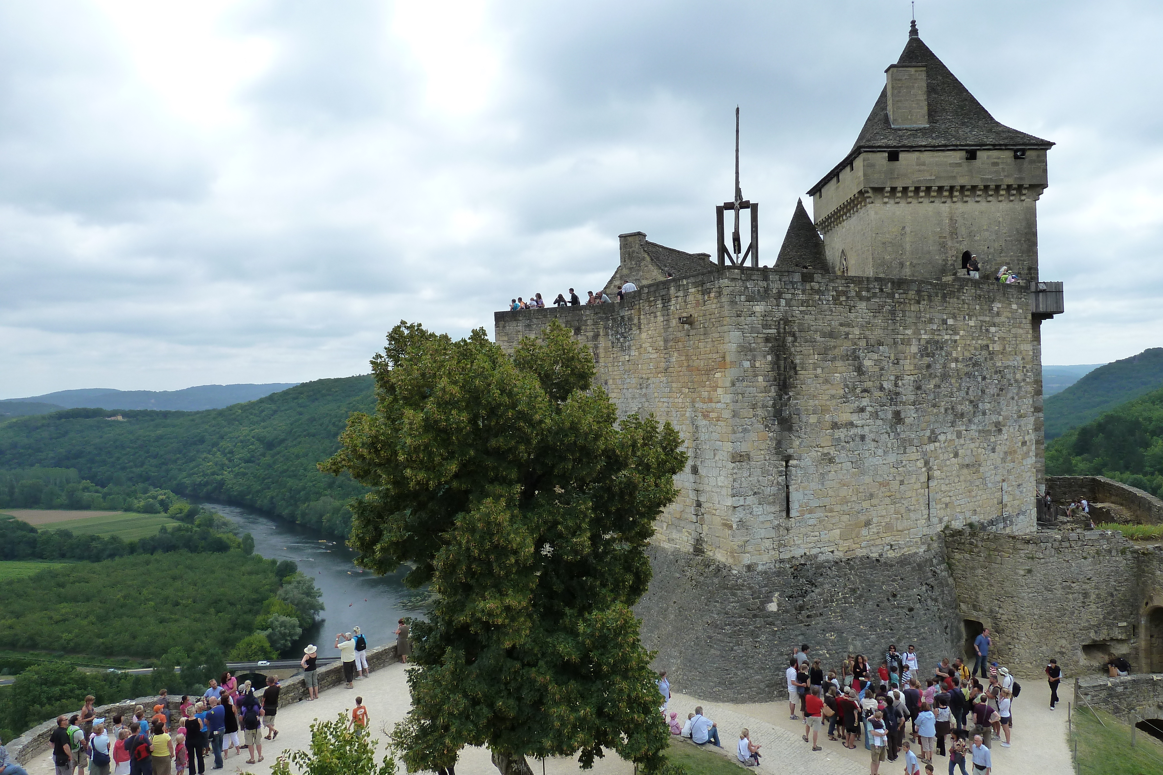 รูปถ่าย ฝรั่งเศส(France) ปราสาทกัสแตลโน(Castelnaud castle) 2010-08 44