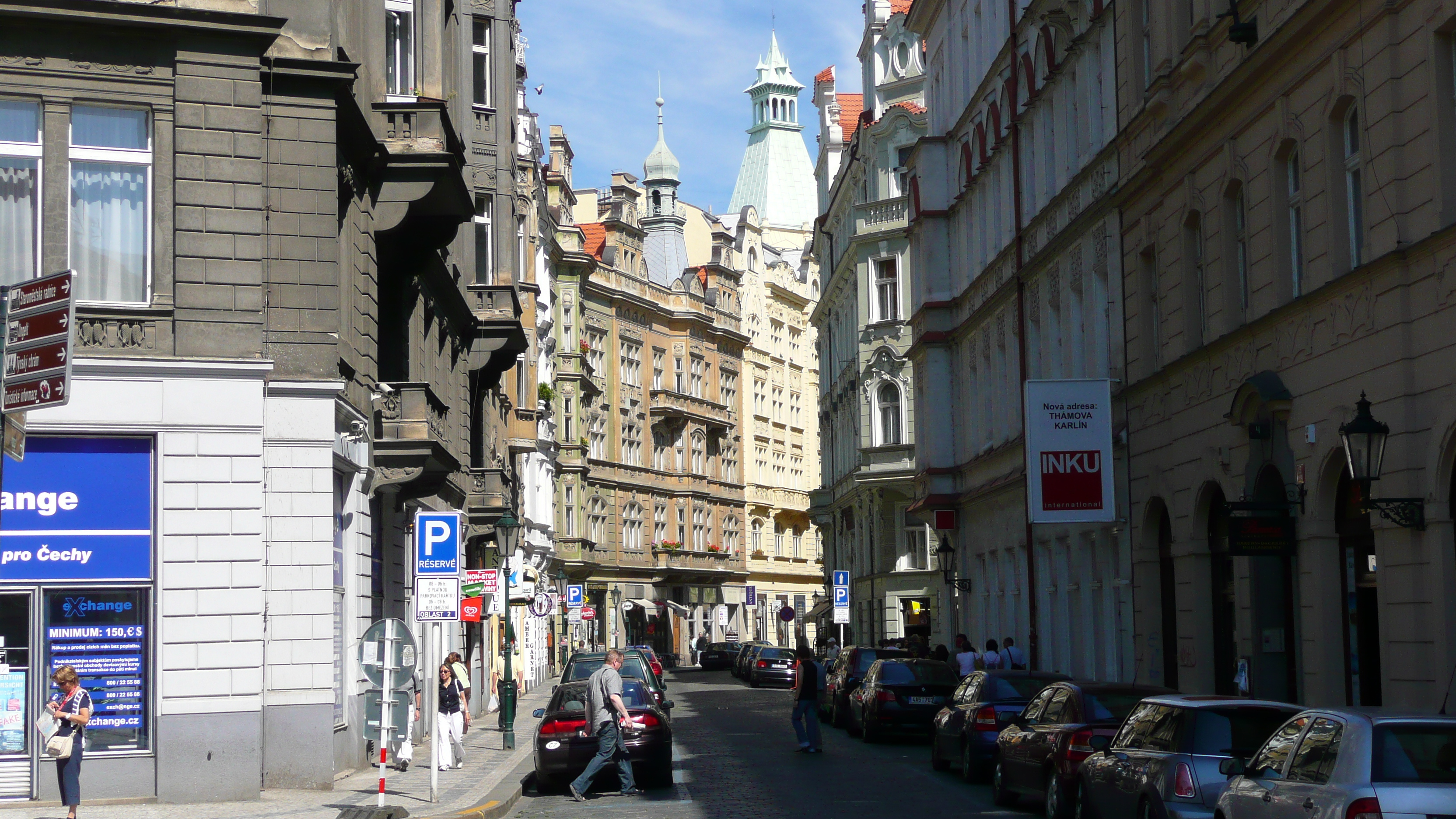 รูปถ่าย สาธารณรัฐเช็ก(Czech Republic) ปราก(Prague) กาโปรวา(Kaprova) 2007-07 22