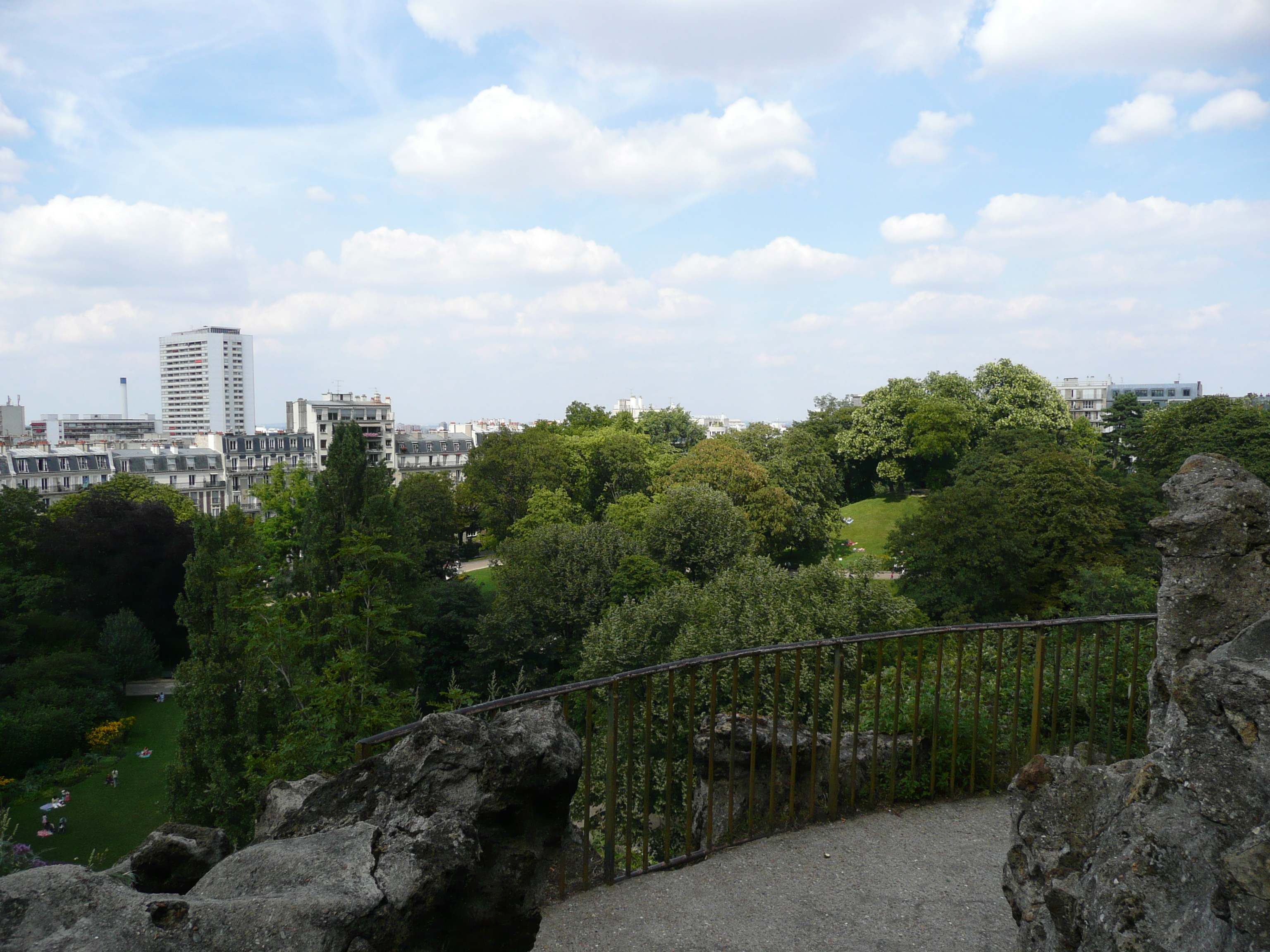 รูปถ่าย ฝรั่งเศส(France) ปารีส(Paris) สวนบุต-โชมง(Parc des Buttes Chaumont) 2007-08 188