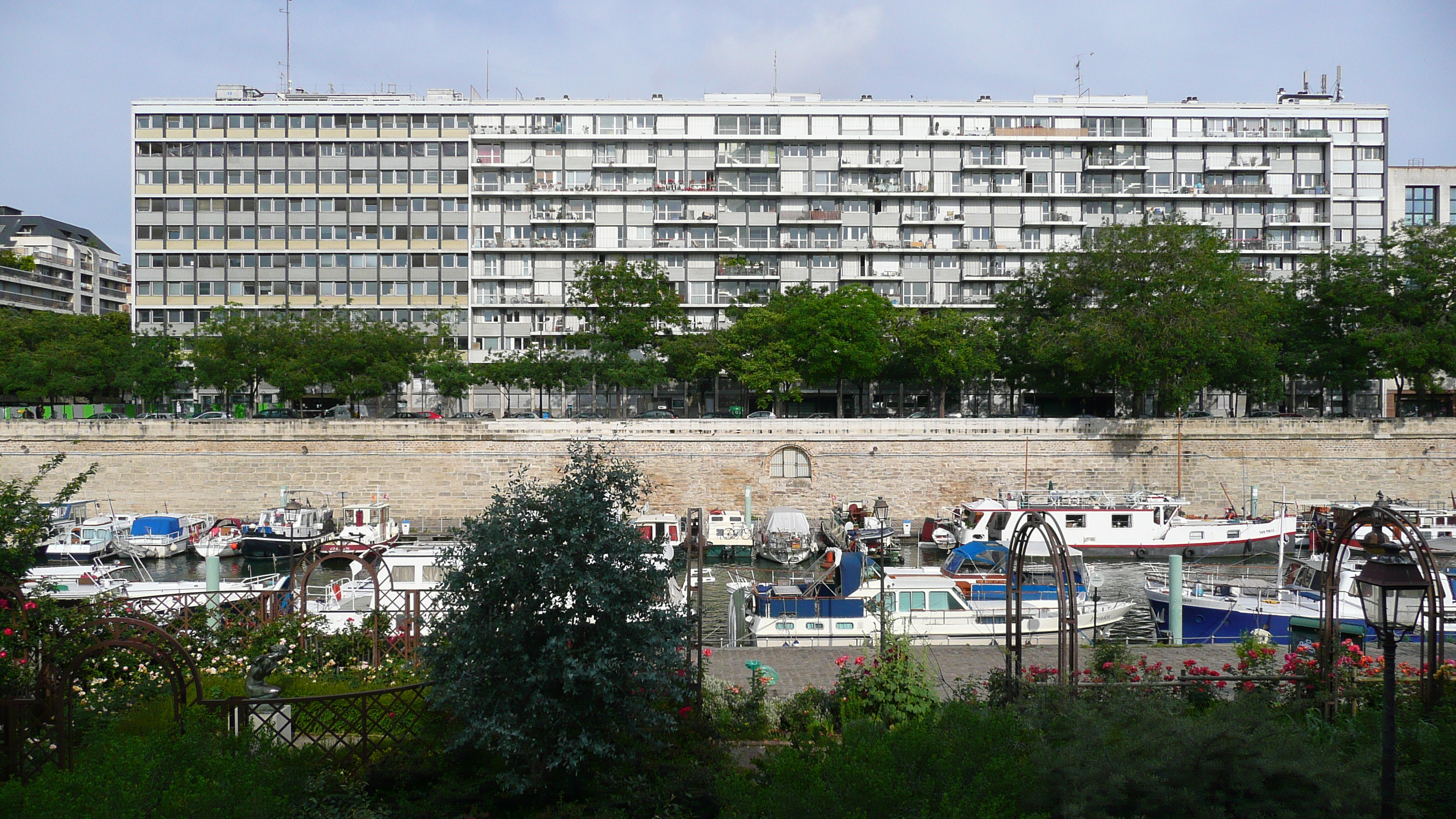 รูปถ่าย ฝรั่งเศส(France) ปารีส(Paris) ท่าเรือบัสตีย์(Bastille Harbour) 2007-06 2