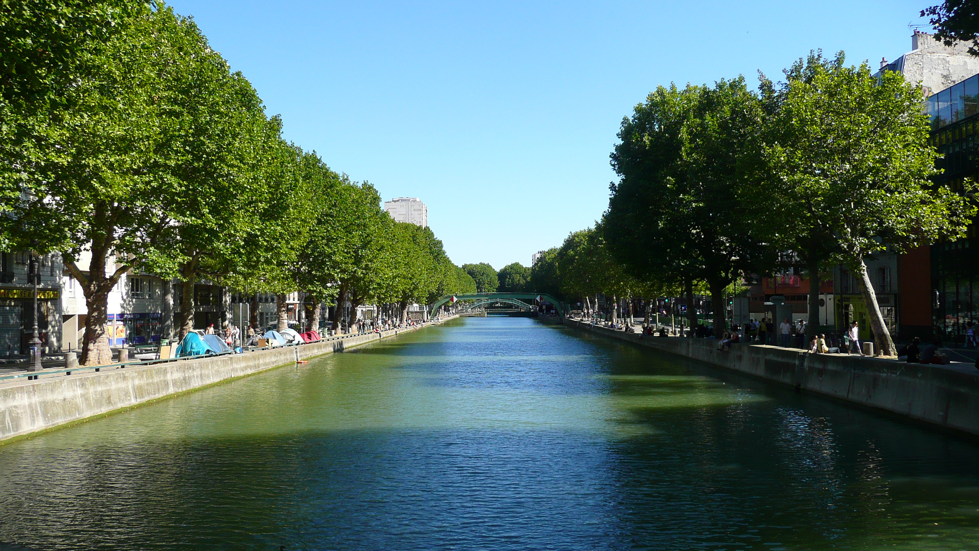 รูปถ่าย ฝรั่งเศส(France) ปารีส(Paris) คลองแซ็ง-มาร์แต็ง(Canal St Martin) 2007-08 132