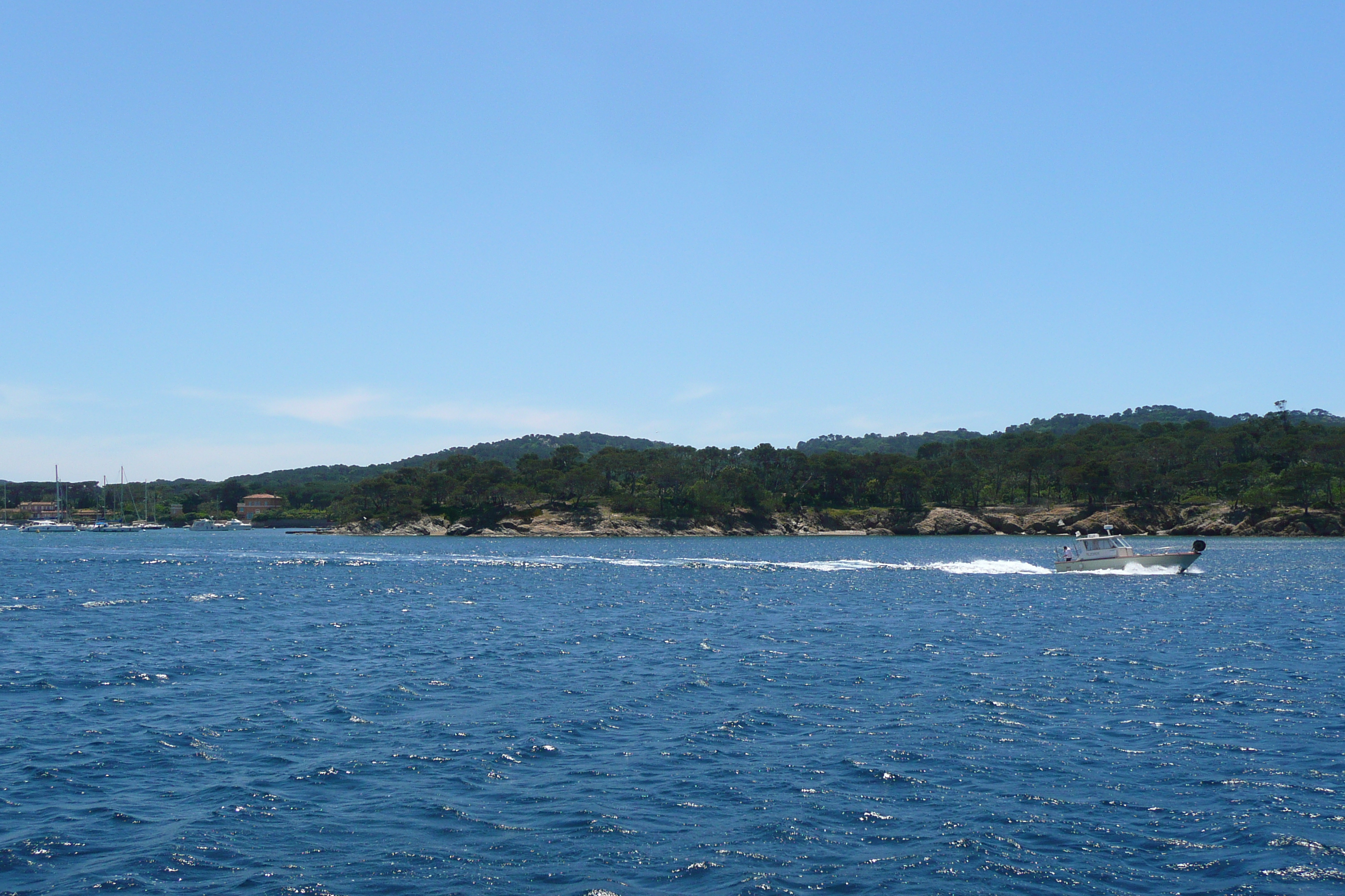รูปถ่าย ฝรั่งเศส(France) เกาะปอร์เกอรอล(Porquerolles Island) ล่องเรือไปเกาะปอร์เกอรอล(Boat trip to Porquerolles) 2008-05 47