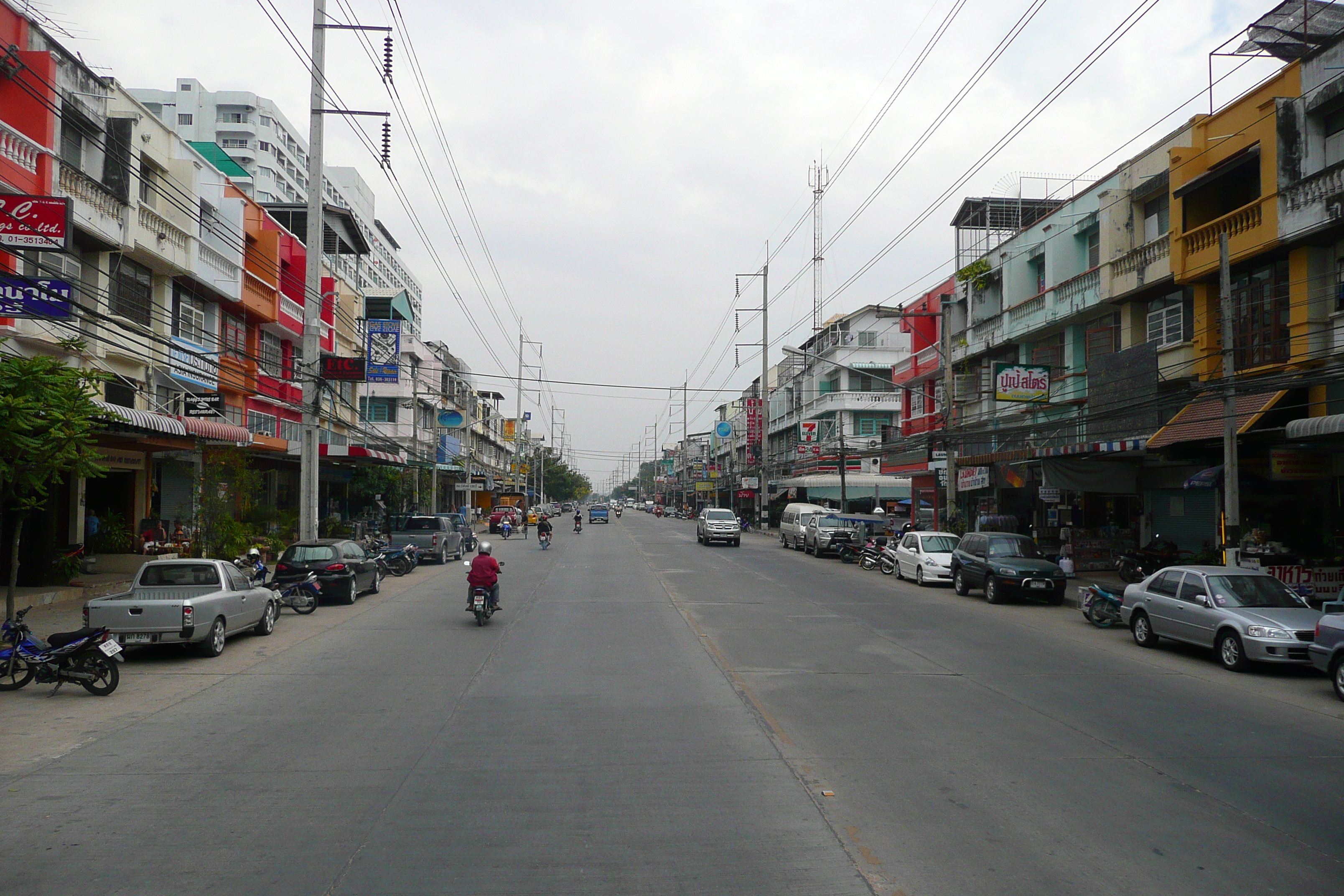 รูปถ่าย ไทย(Thailand) พัทยา(Pattaya) ถนนเทพประสิทธิ์(Thepprasit) 2008-01 12