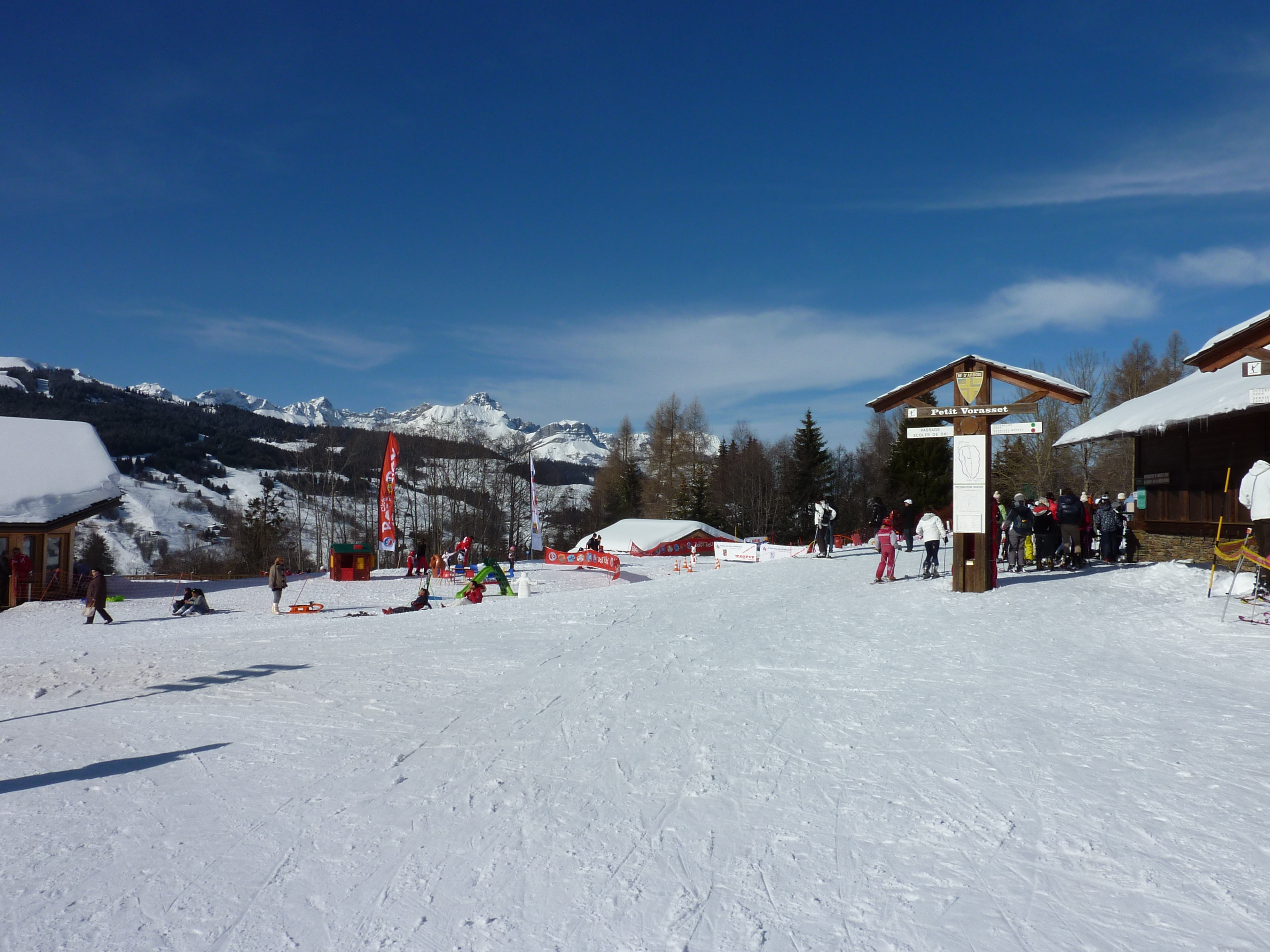 รูปถ่าย ฝรั่งเศส(France) เมแฌฟว์(Megeve) มงดาร์บัว(Mont d'Arbois) 2010-02 136