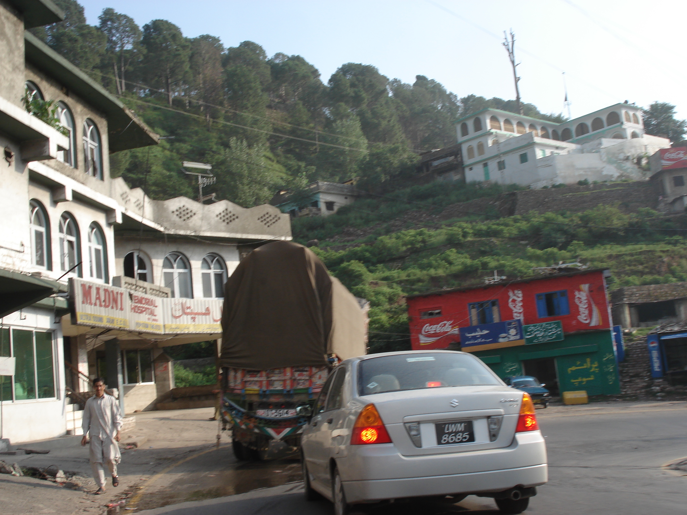 รูปถ่าย ปากีสถาน(Pakistan) ถนนจากอิสลามาบัดไปมัรรี(Islamabad to Murree road) 2006-08 111