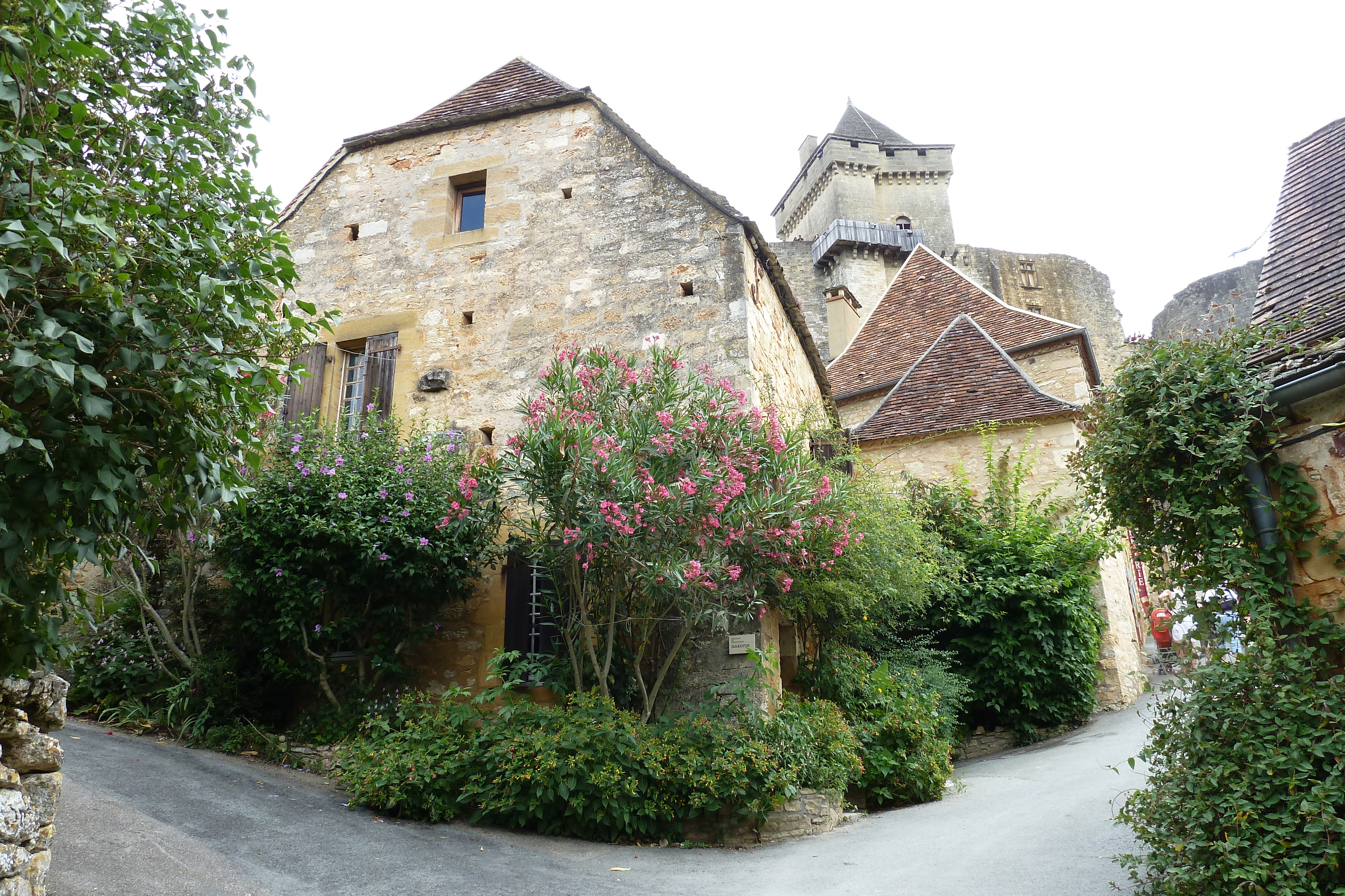 รูปถ่าย ฝรั่งเศส(France) ปราสาทกัสแตลโน(Castelnaud castle) 2010-08 25
