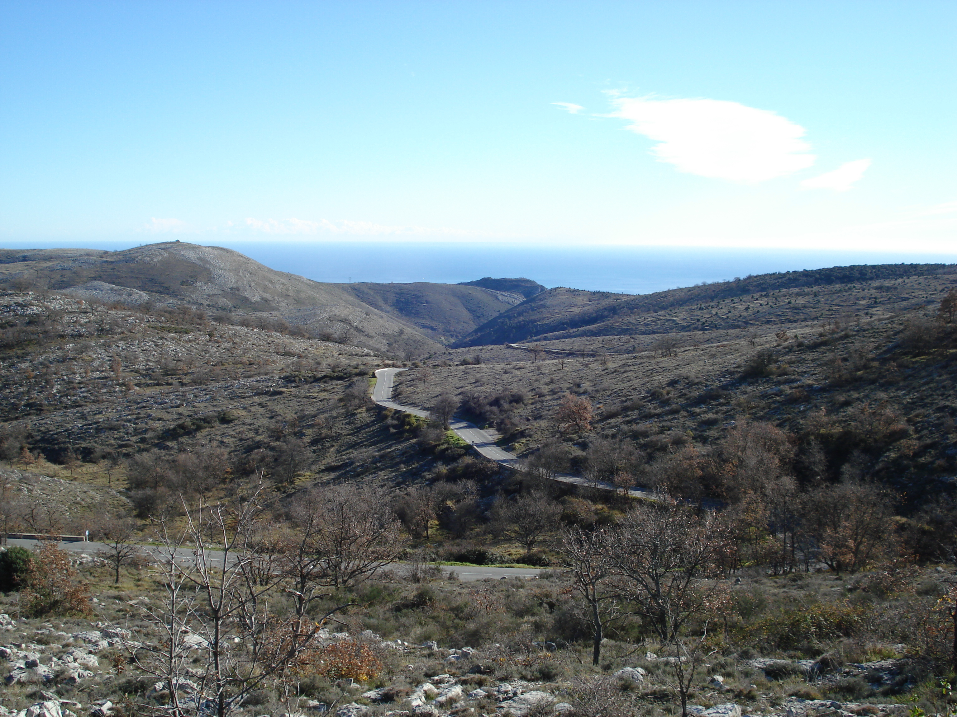 รูปถ่าย ฝรั่งเศส(France) เฟรนช์ริวิเอรา(French Riviera) ถนนช่องเขาเดอว็องส์(Col de Vence road) 2007-01 72