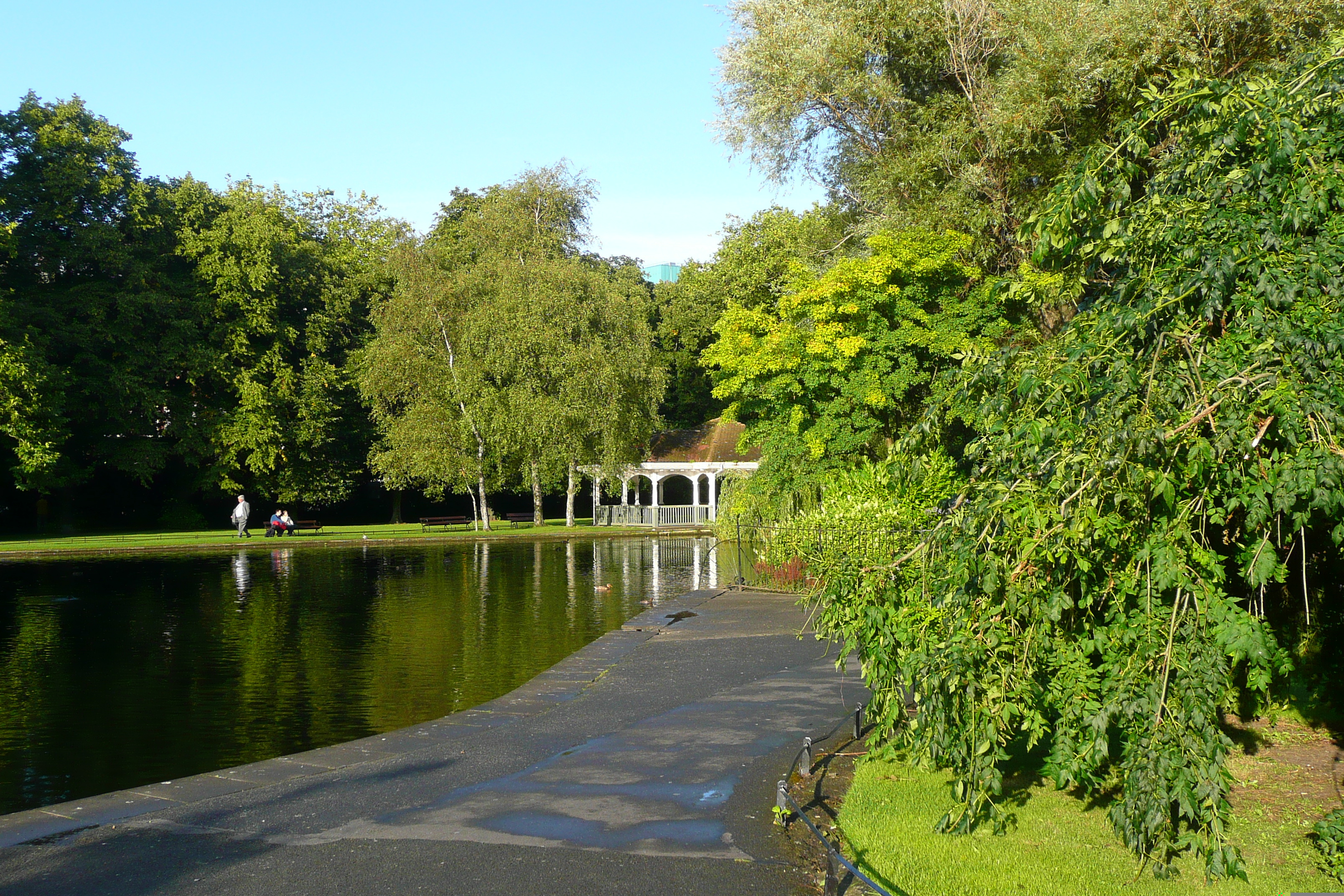 รูปถ่าย ไอร์แลนด์(Ireland) ดับลิน(Dublin) สวนเซนต์สตีเฟนส์กรีน(St. Stephen's Green) 2008-09 45