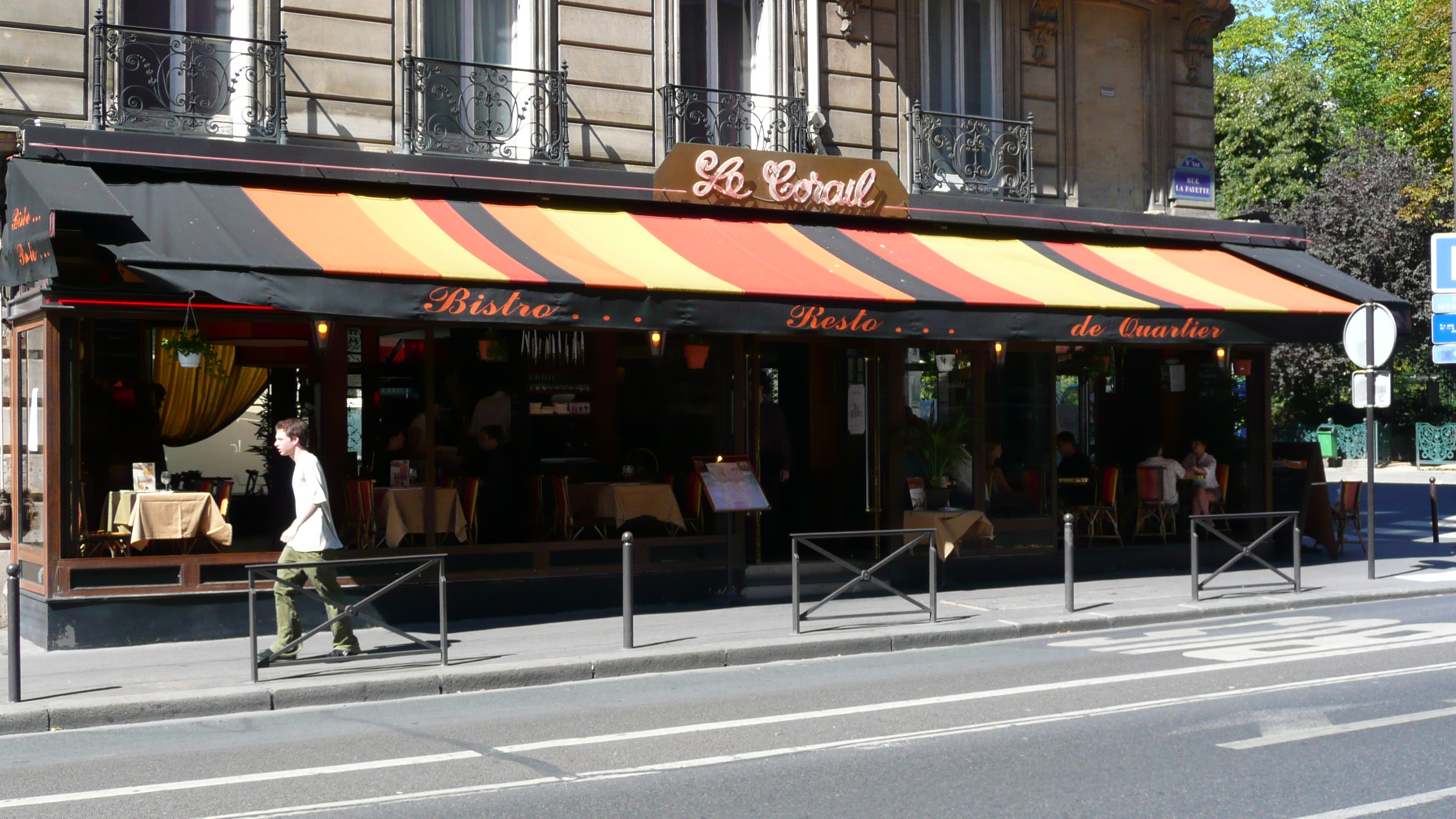 รูปถ่าย ฝรั่งเศส(France) ปารีส(Paris) ถนนลาฟาแย็ต(Rue La Fayette) 2007-08 64