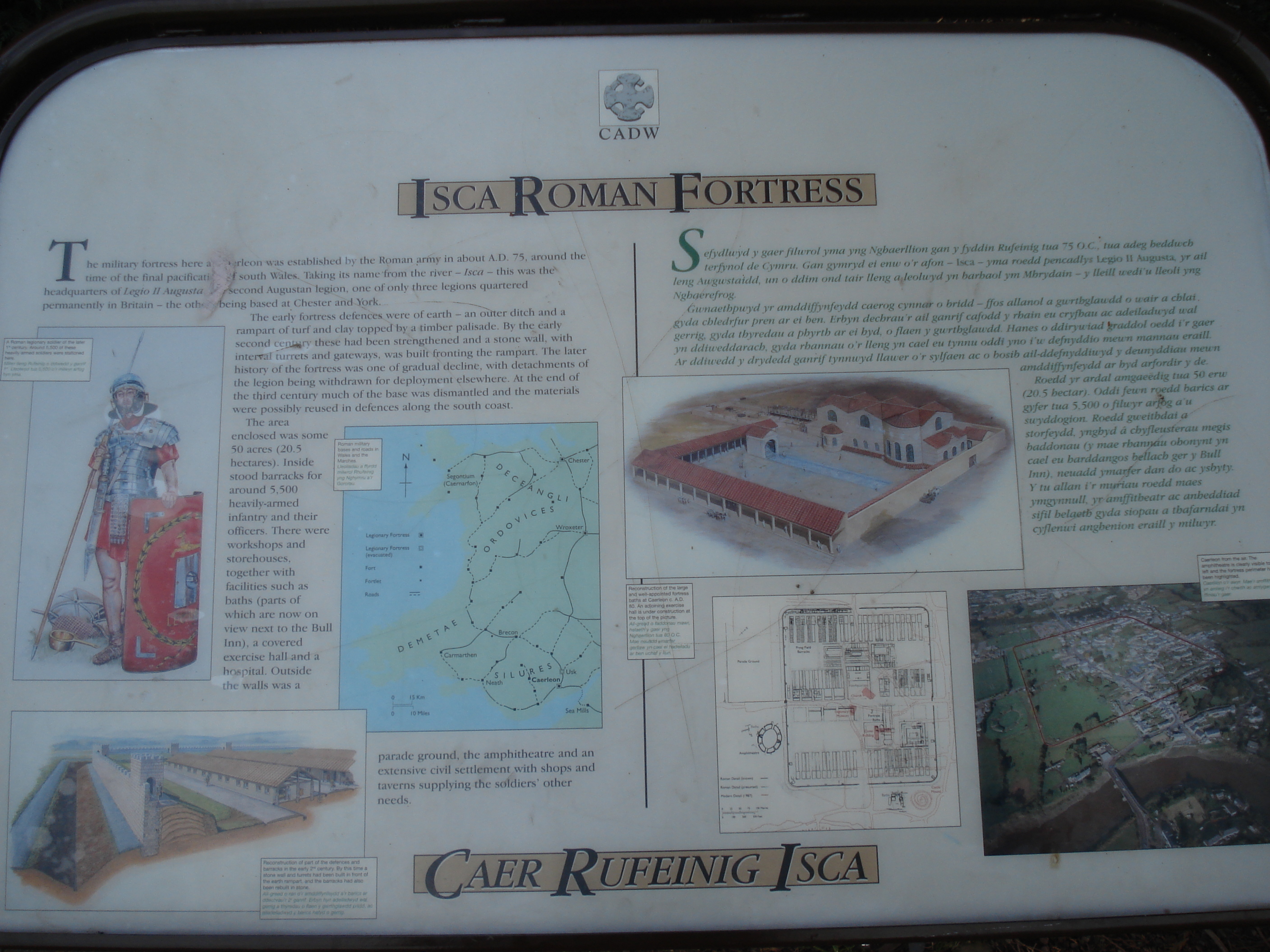 รูปถ่าย อังกฤษ(United Kingdom) คาร์ลีออน(Caerleon) 2006-05 3