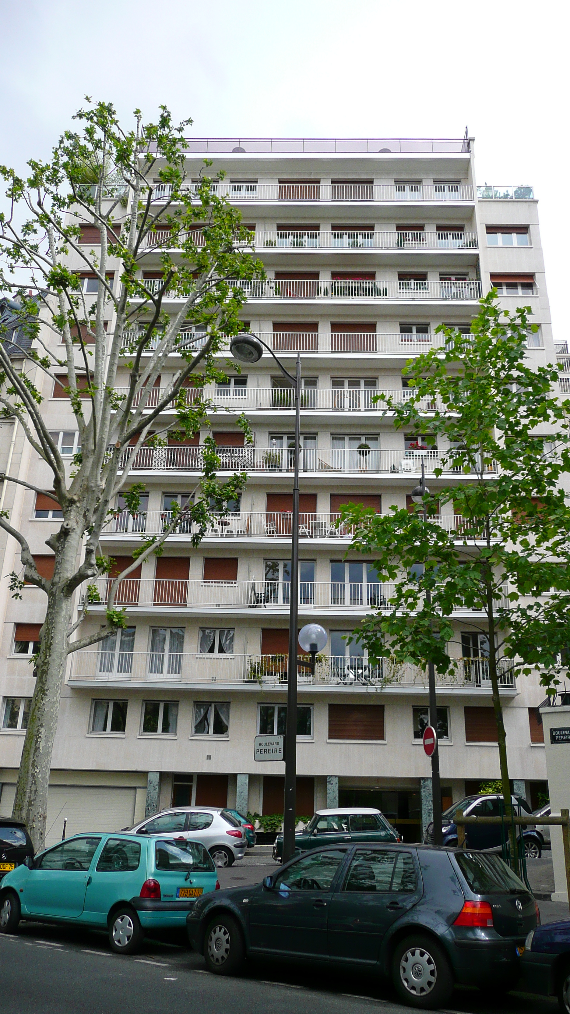 รูปถ่าย ฝรั่งเศส(France) ปารีส(Paris) คุ้มที่ 17 (17th Arrondissement) ถนนแปแรร์(Boulevard Pereire) 2007-05 0