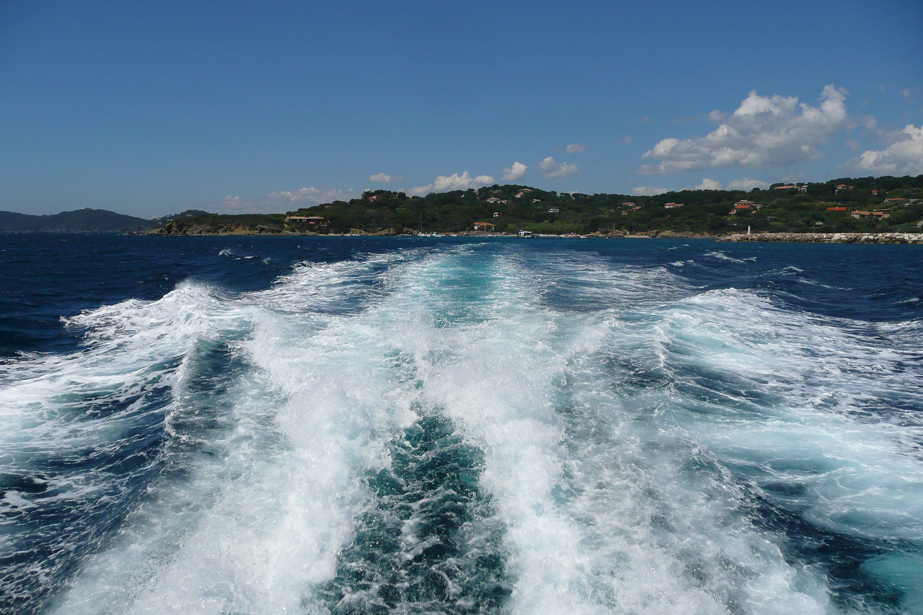 รูปถ่าย ฝรั่งเศส(France) เกาะปอร์เกอรอล(Porquerolles Island) ล่องเรือไปเกาะปอร์เกอรอล(Boat trip to Porquerolles) 2008-05 5