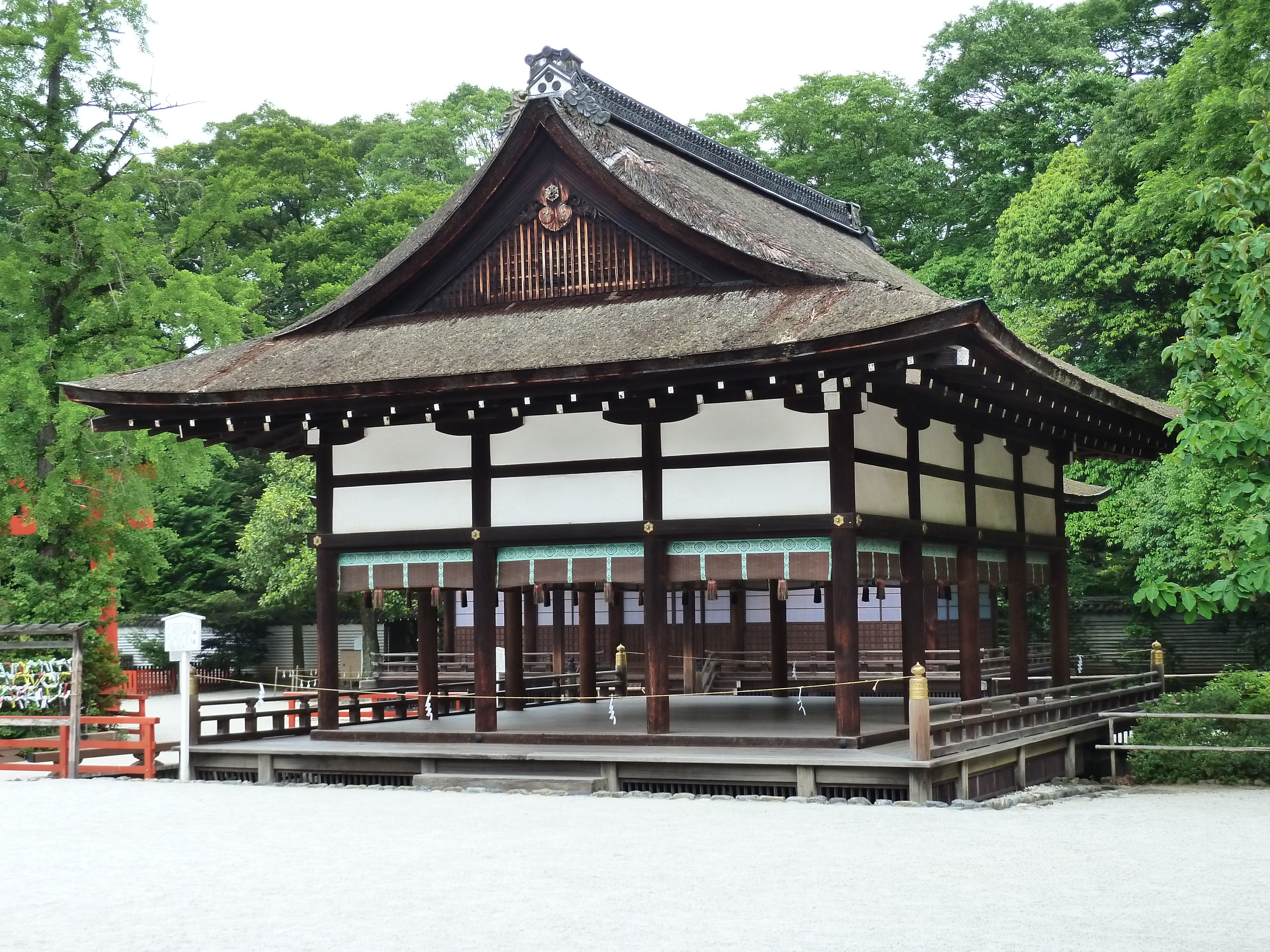 รูปถ่าย ญี่ปุ่น(Japan) เกียวโต(Kyoto) ศาลเจ้าคาโมะมิโอยะ (ศาลเจ้าชิโมะงาโมะ)(Kamomioya Shrine(Shimogamo Shrine)) 2010-06 13