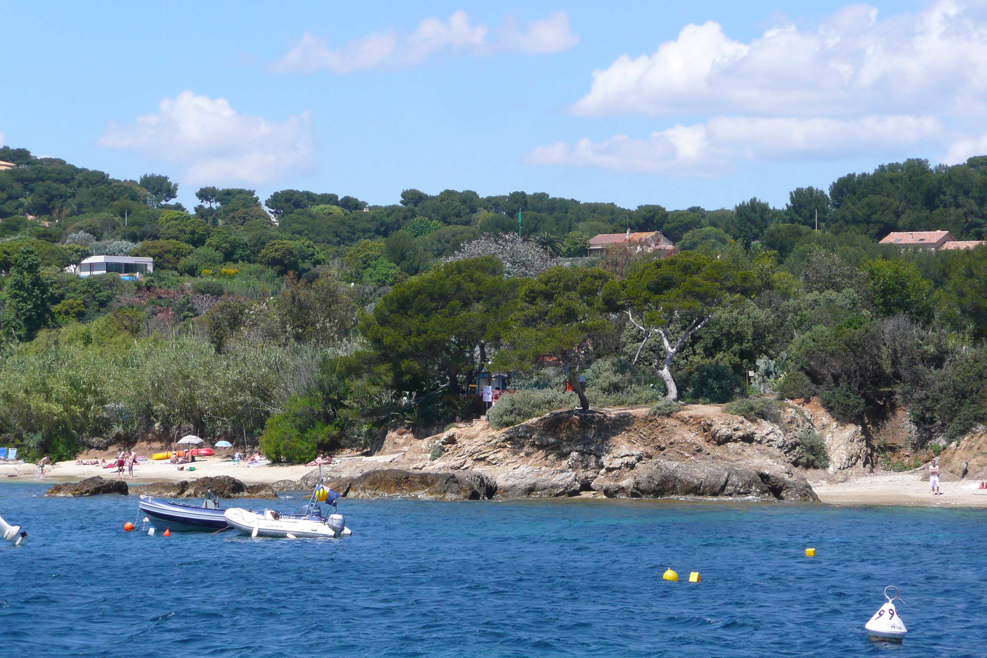 รูปถ่าย ฝรั่งเศส(France) เกาะปอร์เกอรอล(Porquerolles Island) ล่องเรือไปเกาะปอร์เกอรอล(Boat trip to Porquerolles) 2008-05 34