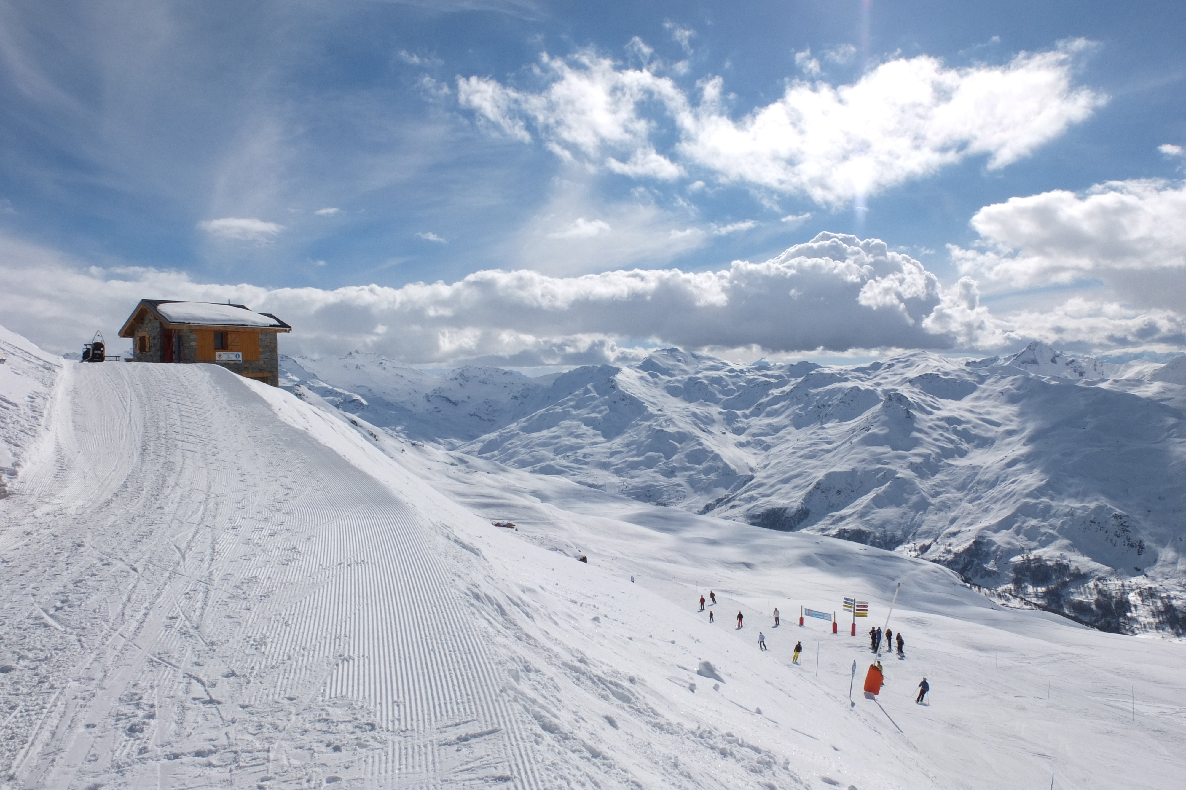 รูปถ่าย ฝรั่งเศส(France) เลทรัววาเล(Les 3 Vallees) 2013-03 214