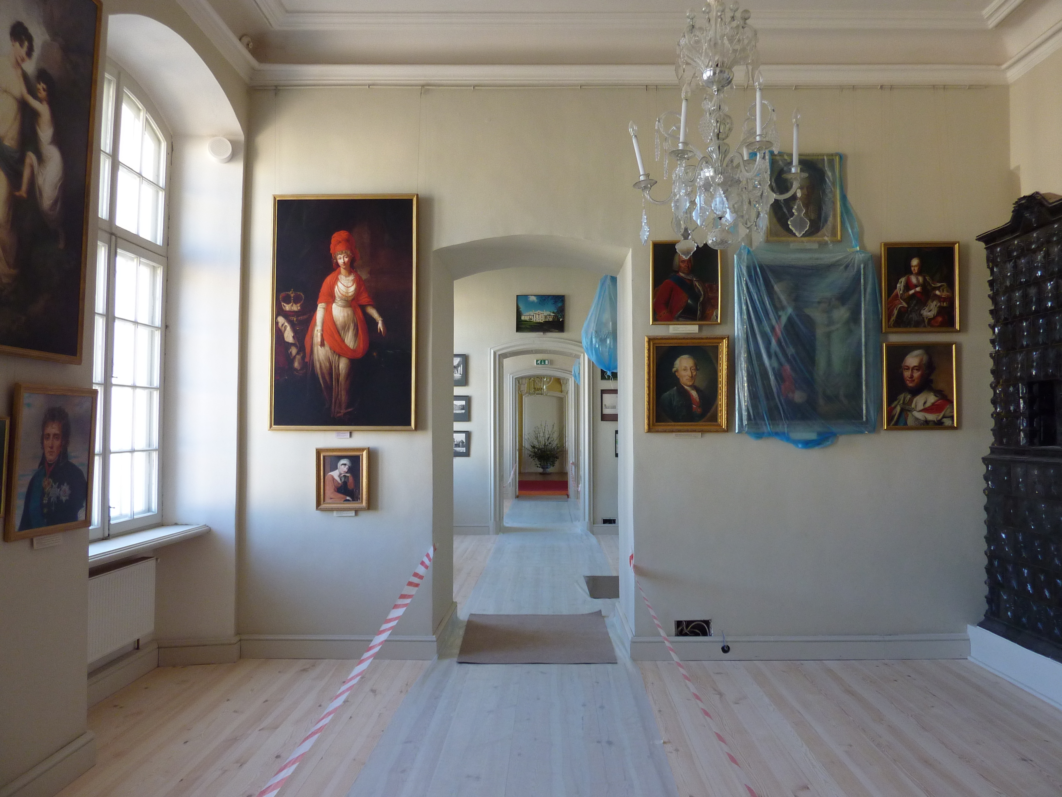 รูปถ่าย ลัตเวีย(Latvia) พระราชวังรุนดาเล(Rundale Palace) 2009-04 110