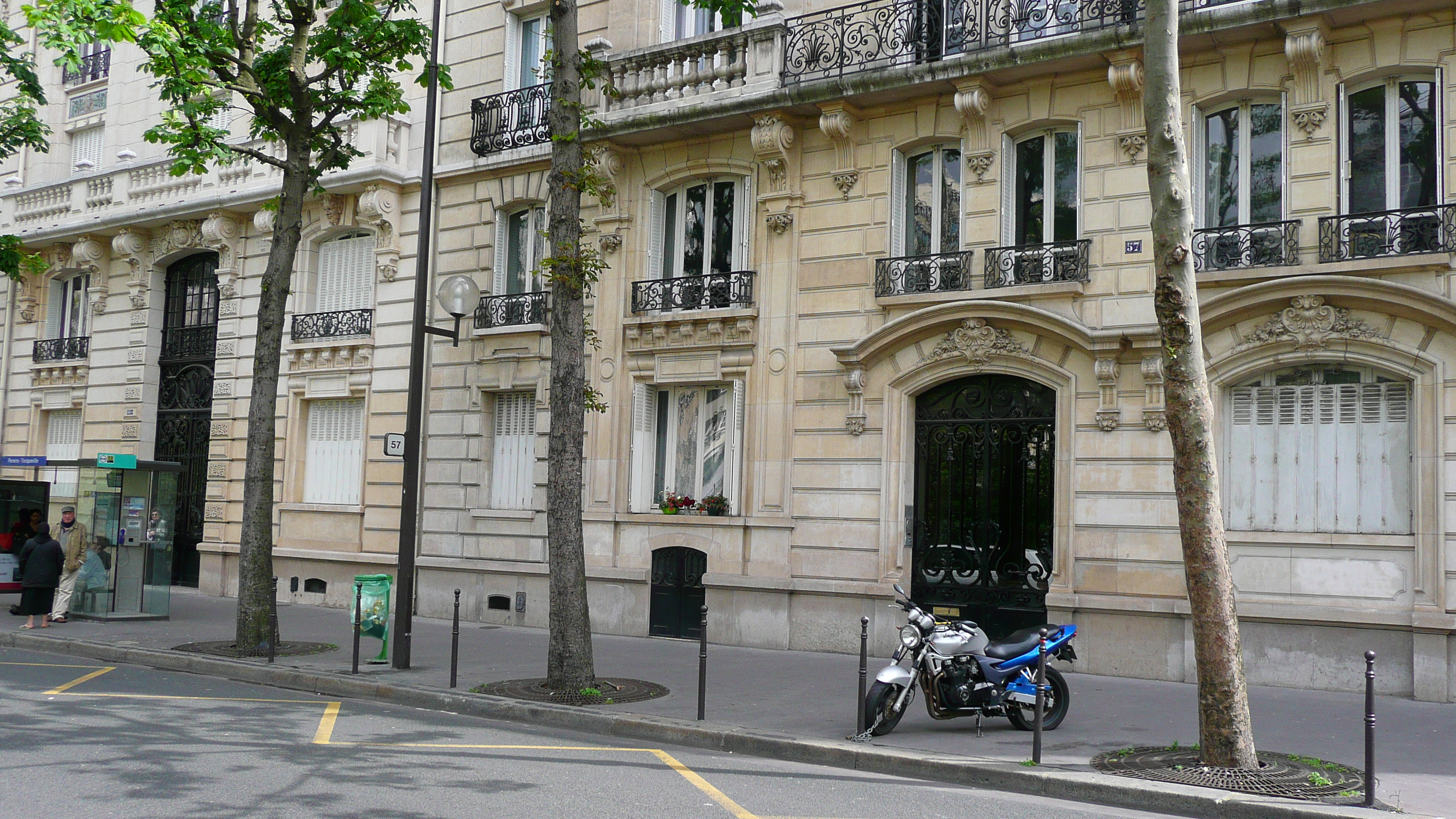 รูปถ่าย ฝรั่งเศส(France) ปารีส(Paris) คุ้มที่ 17 (17th Arrondissement) ถนนแปแรร์(Boulevard Pereire) 2007-05 2