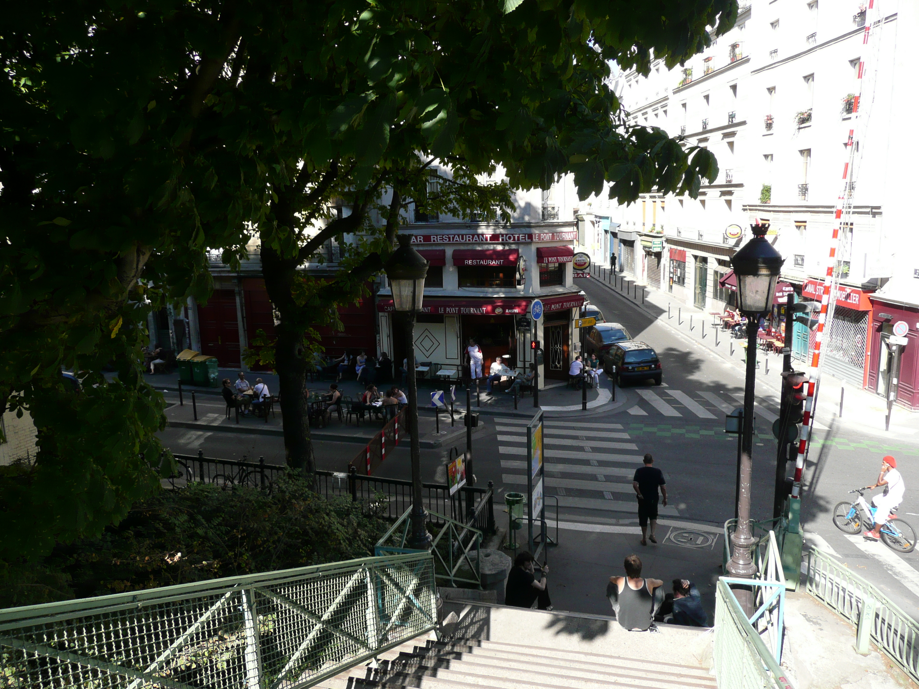 รูปถ่าย ฝรั่งเศส(France) ปารีส(Paris) คลองแซ็ง-มาร์แต็ง(Canal St Martin) 2007-08 12