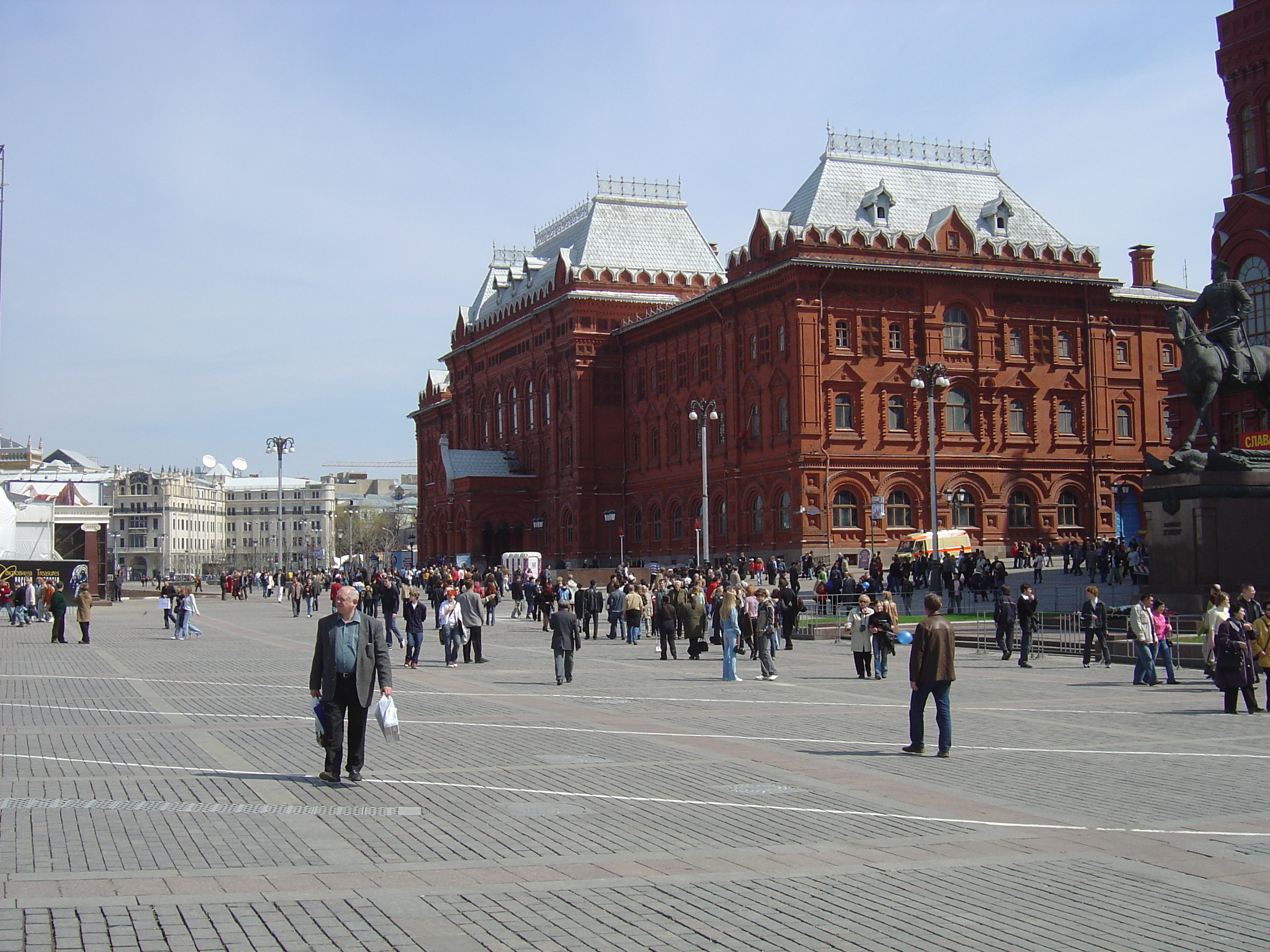 รูปถ่าย รัสเซีย(Russia) มอสโก(Moscow) จตุรัสแดง(Red Square) 2005-04 0