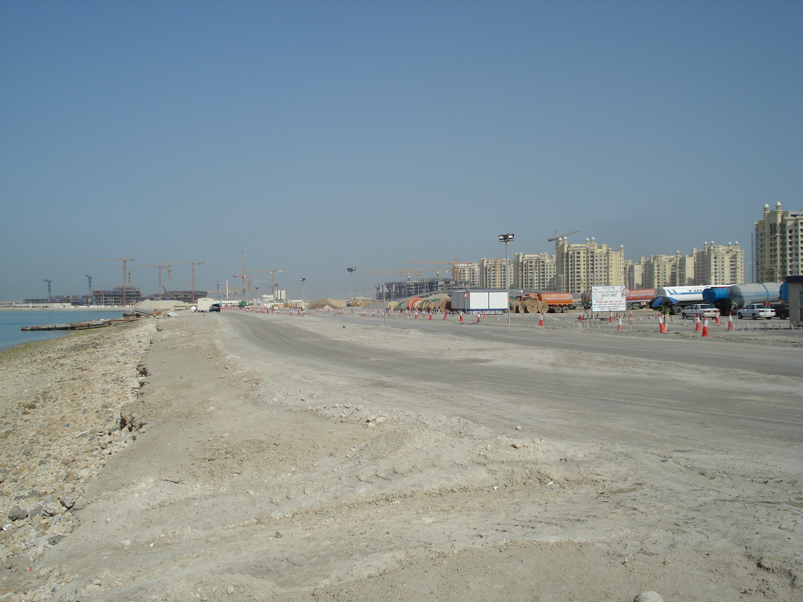 รูปถ่าย สหรัฐอาหรับเอมิเรตส์(United Arab Emirates) ดูไบ(Dubai) หาดจุมัยเราะห์(Jumeirah Beach) 2007-03 5