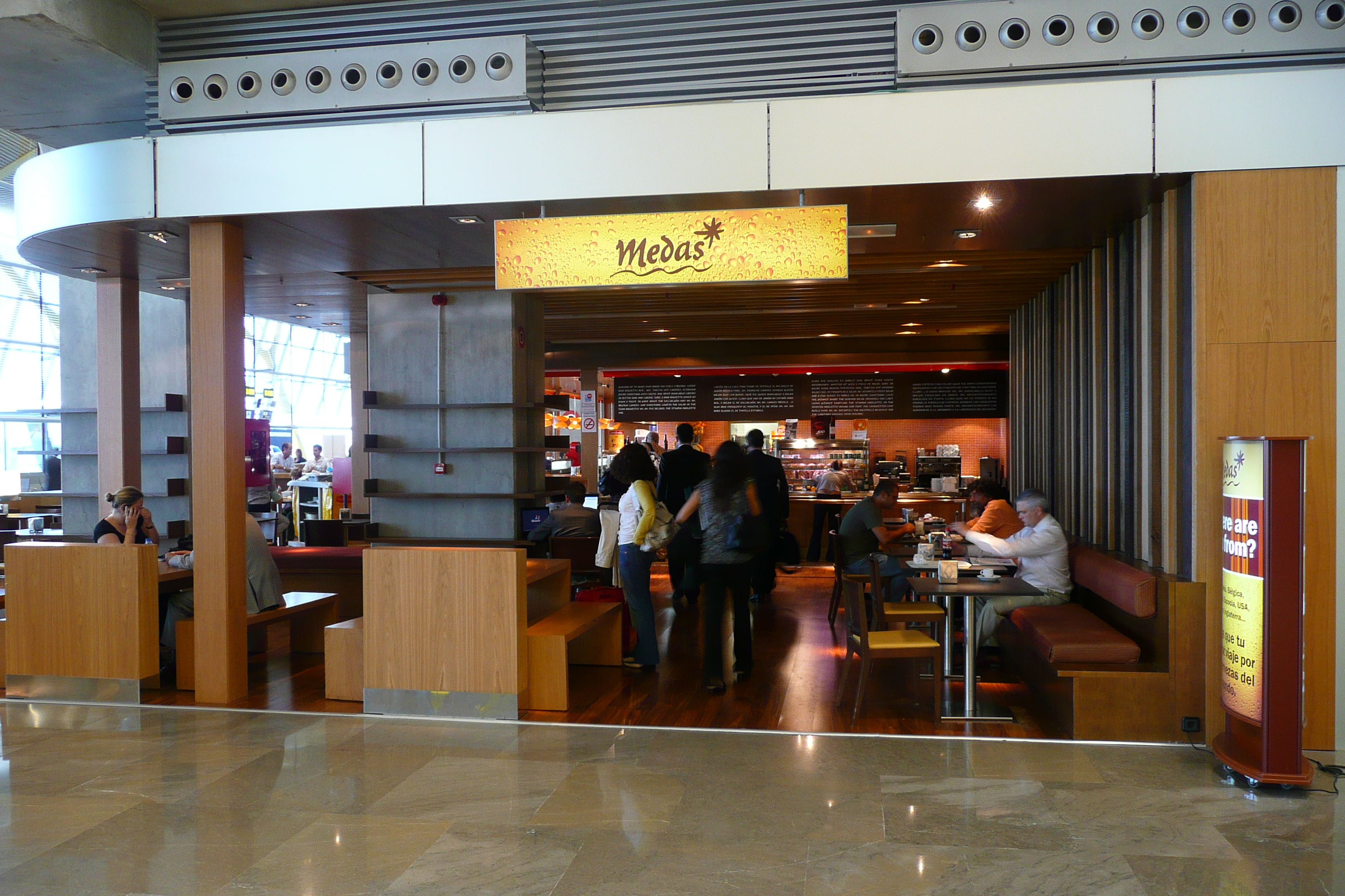 รูปถ่าย สเปน(Spain) มาดริค(Madrid) ท่าอากาศยานบาราคัส(Barajas Airport) 2007-09 43