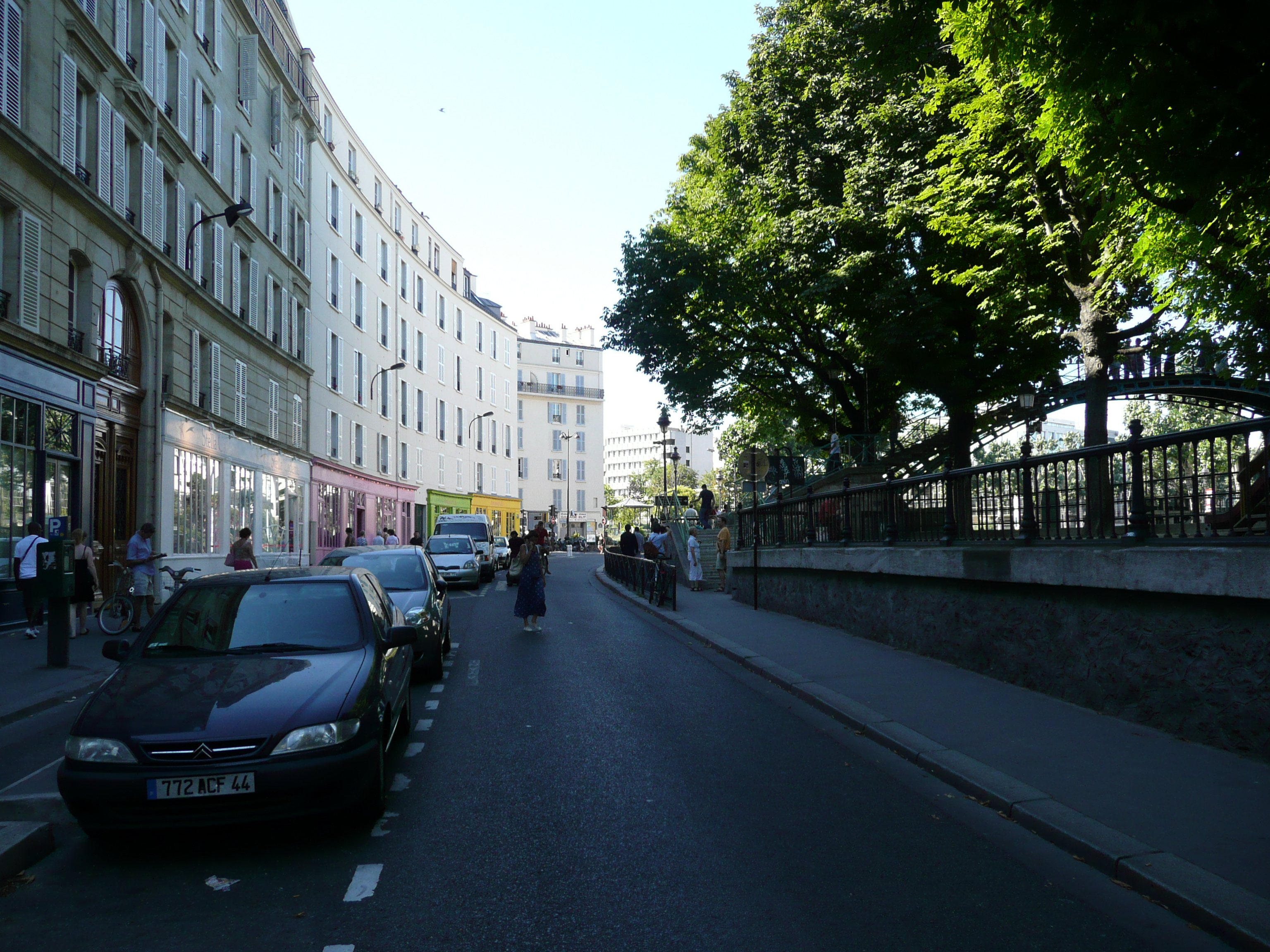 รูปถ่าย ฝรั่งเศส(France) ปารีส(Paris) คลองแซ็ง-มาร์แต็ง(Canal St Martin) 2007-08 25