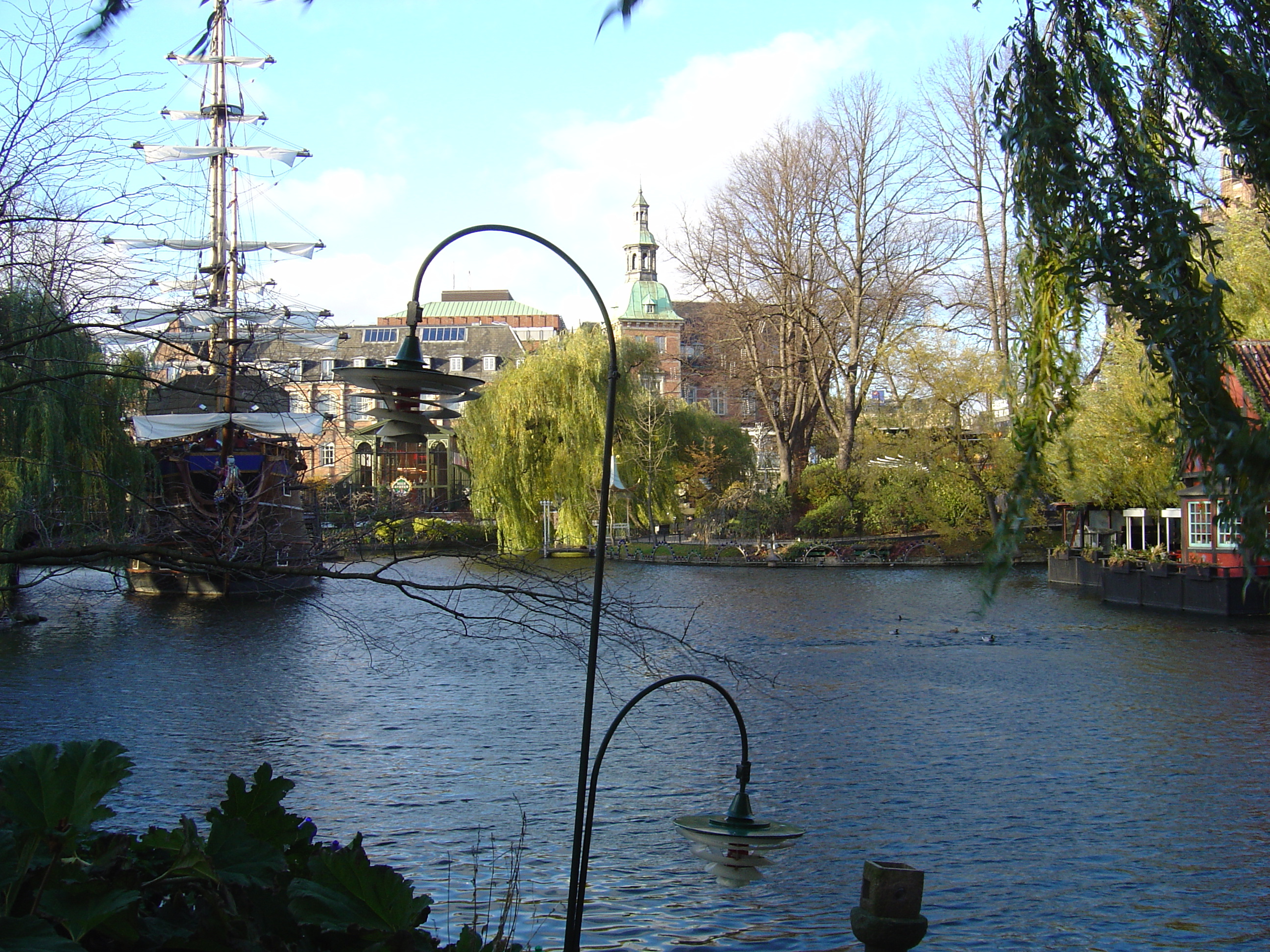 รูปถ่าย เดนมาร์ก(Denmark) โคเปนเฮเกน(Copenhagen) สวนสาธารณะทิโวลี(Tivoli Park) 2004-11 8