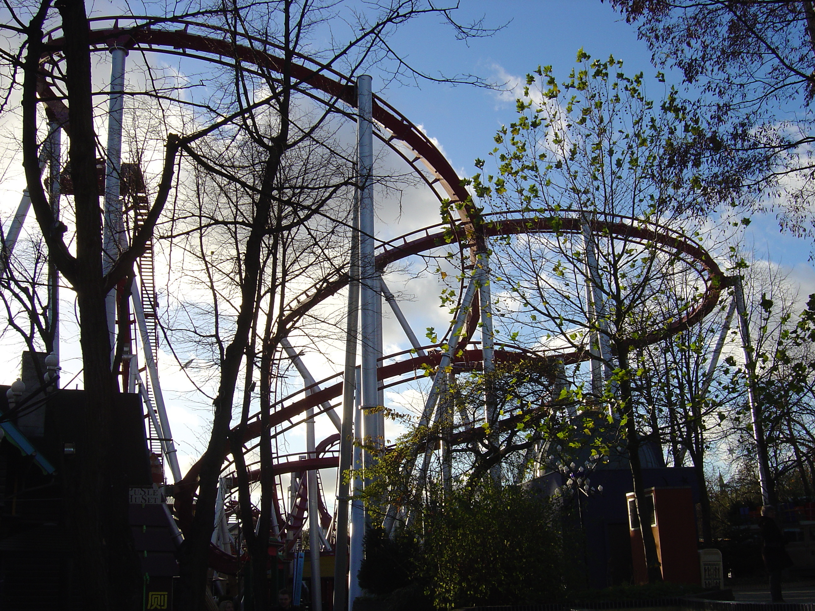 รูปถ่าย เดนมาร์ก(Denmark) โคเปนเฮเกน(Copenhagen) สวนสาธารณะทิโวลี(Tivoli Park) 2004-11 3