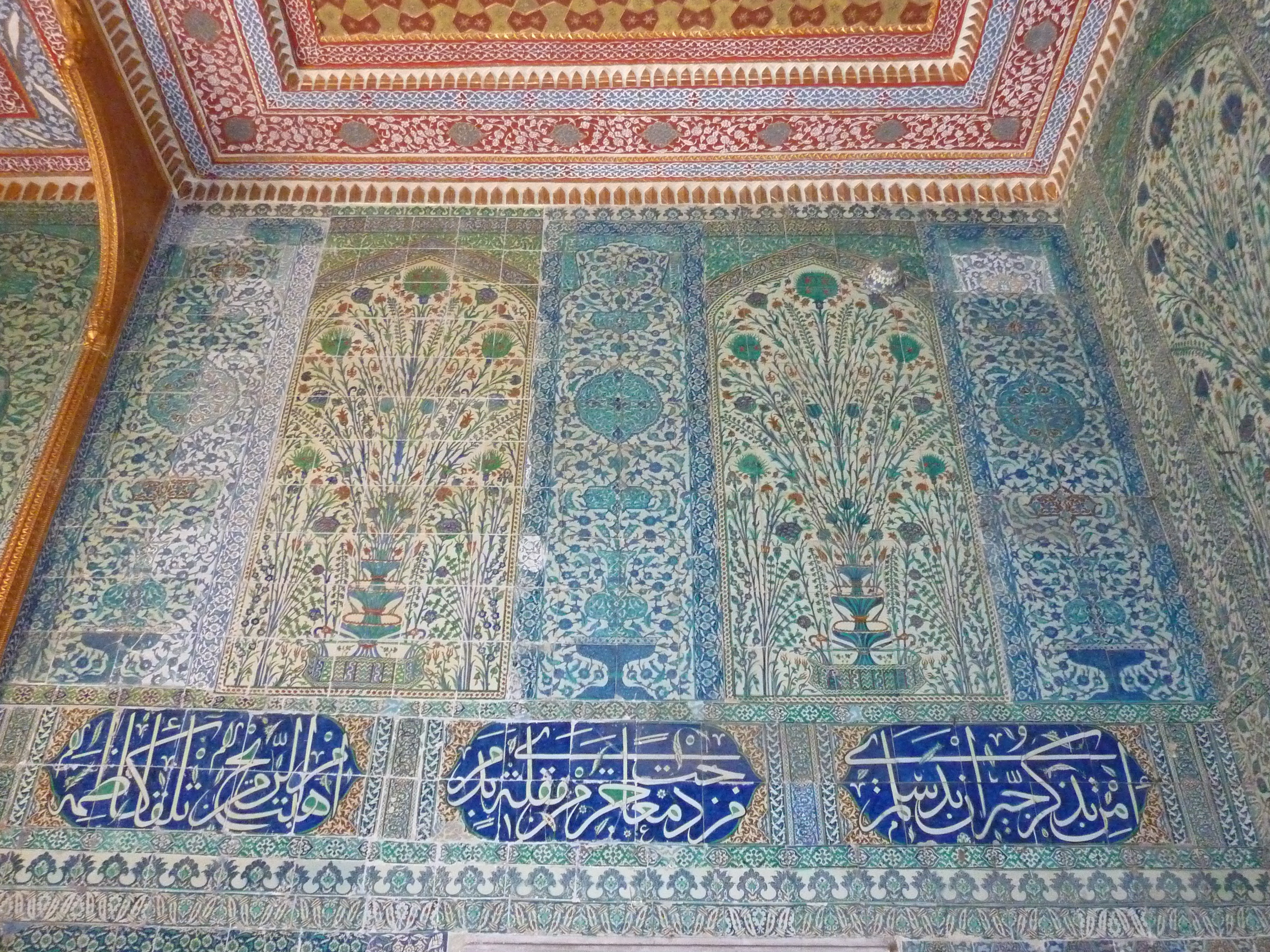 รูปถ่าย ตุรกี(Turkey) อิสตันบูล(Istanbul) ฮาเร็มพระราชวังท็อปกาปึ(Topkapi Harem) 2009-06 106