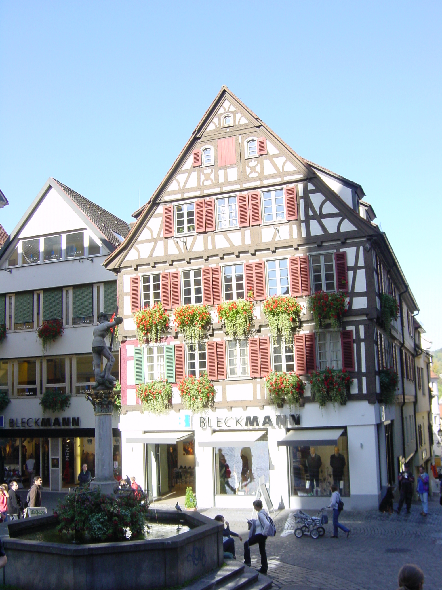 รูปถ่าย เยอรมนี(Germany) ทูบินเกน(Tubingen) 2001-10 36