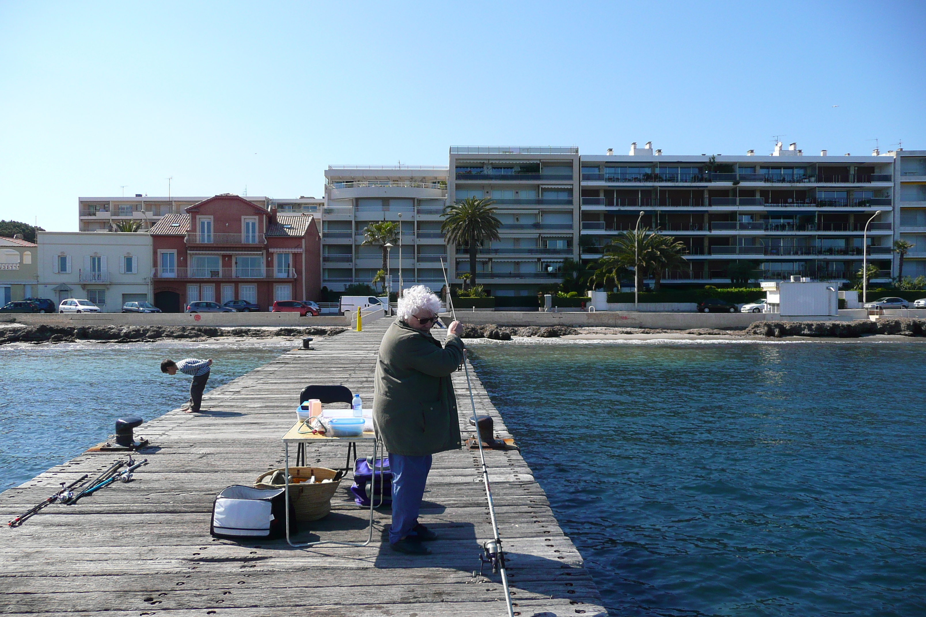 รูปถ่าย ฝรั่งเศส(France) คานส์(Cannes) หาดกาซาแญร์(Plage Gazagnaire) 2008-03 25