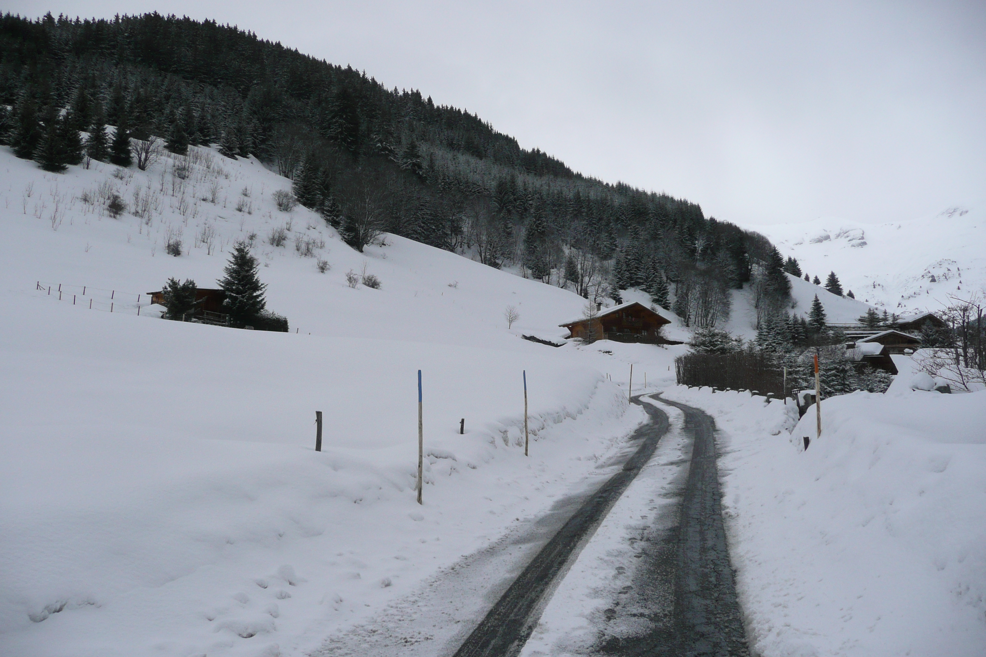 รูปถ่าย ฝรั่งเศส(France) เมแฌฟว์(Megeve) เลอปลาเน(Le Planay) 2010-02 5