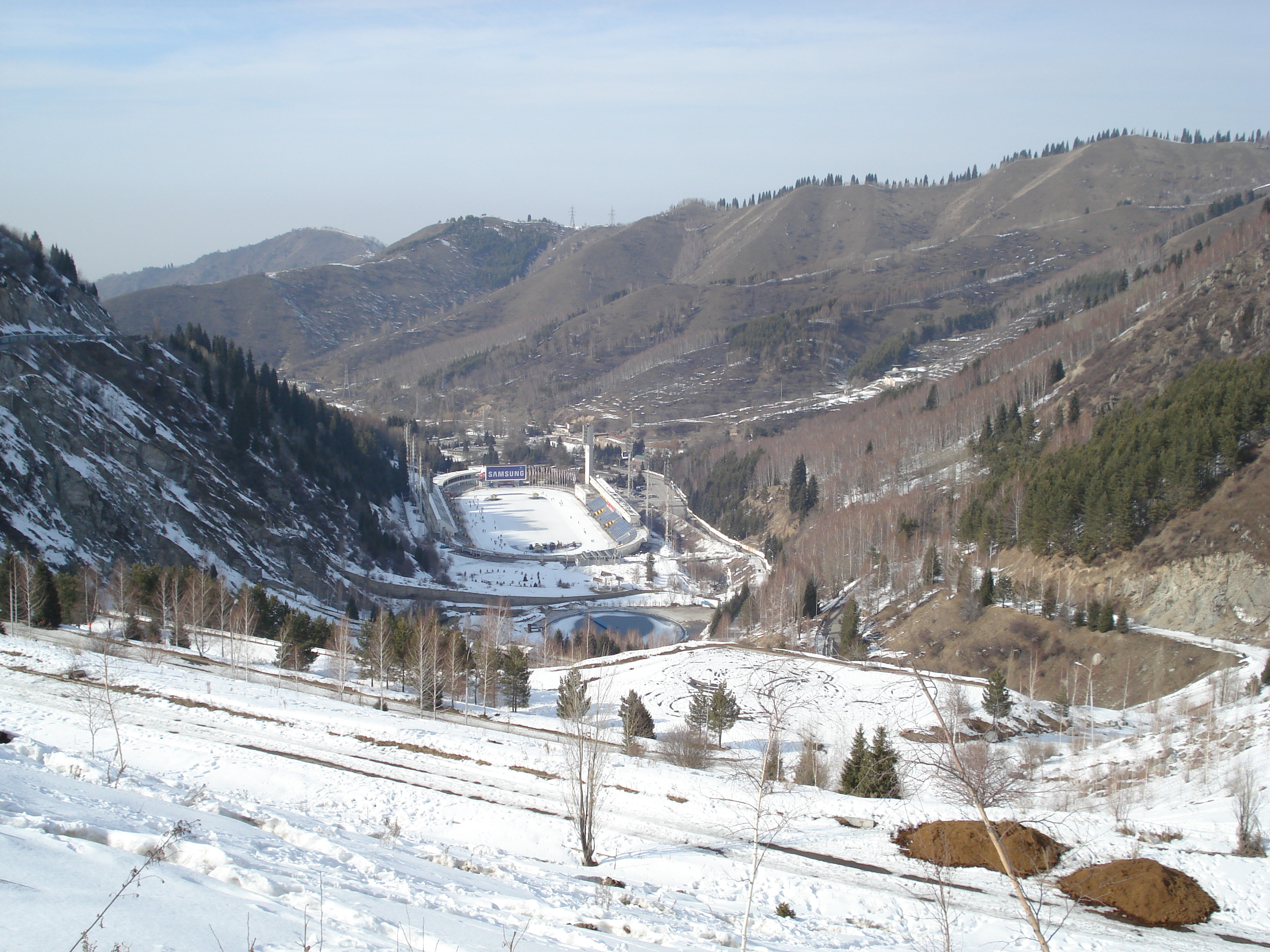 รูปถ่าย คาซัคสถาน(Kazakhstan) เมเดอ(Medeu) 2007-03 2