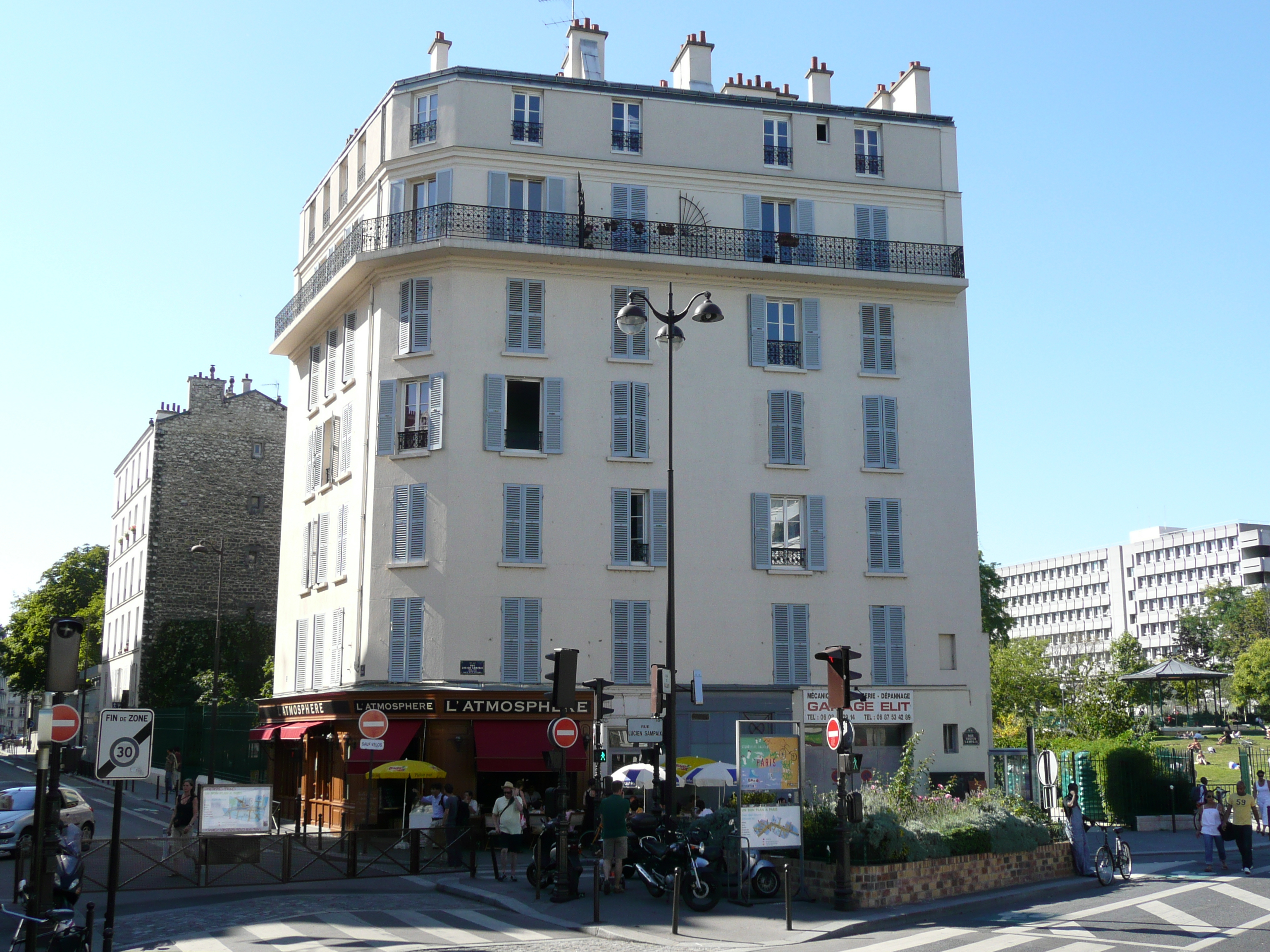 รูปถ่าย ฝรั่งเศส(France) ปารีส(Paris) คลองแซ็ง-มาร์แต็ง(Canal St Martin) 2007-08 177
