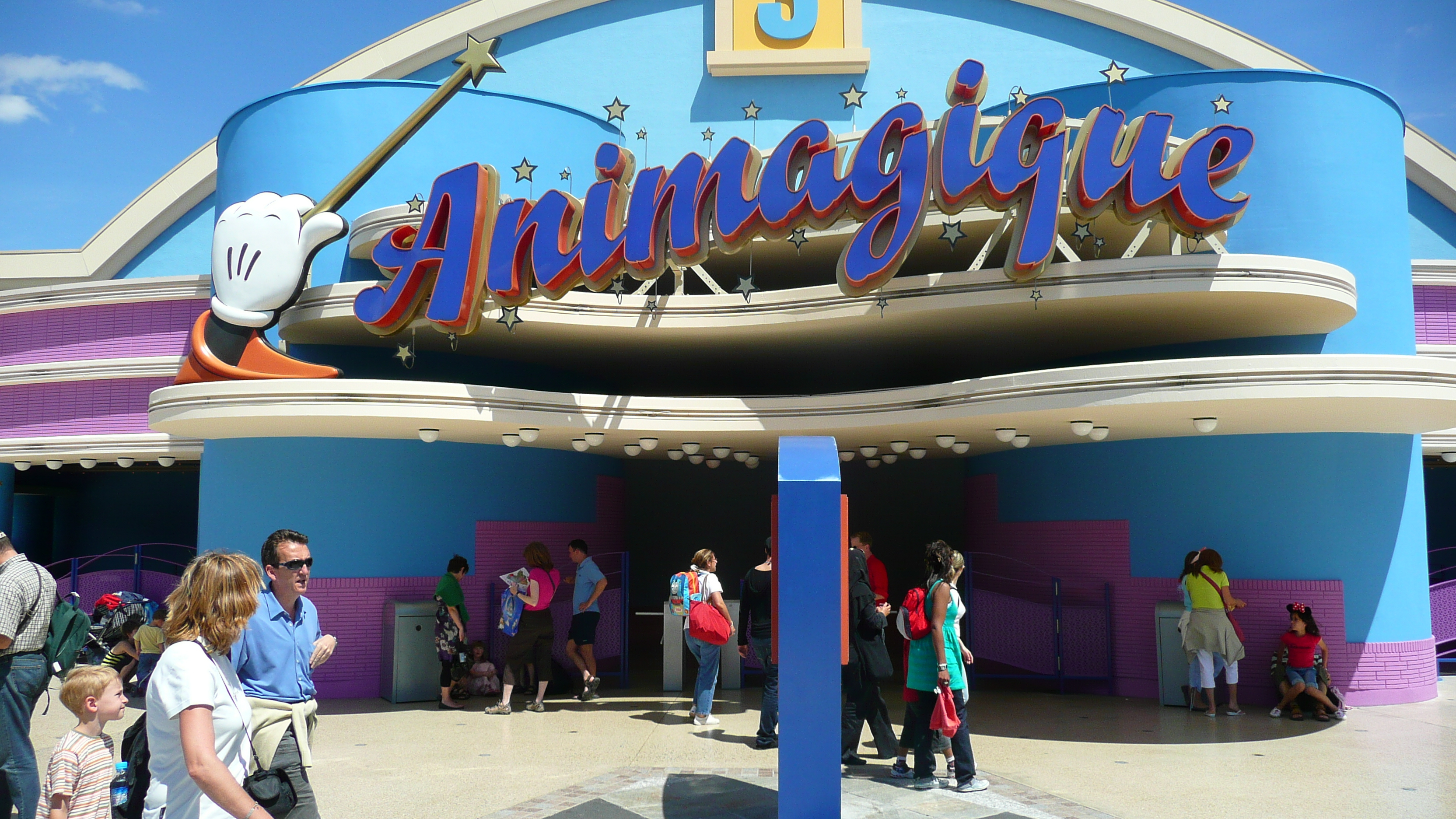 รูปถ่าย ฝรั่งเศส(France) ดิสนีย์แลนด์ปารีส(Disneyland Paris) วอลต์ดิสนีย์สตูดิโอ(Walt Disney Studios) 2007-07 21