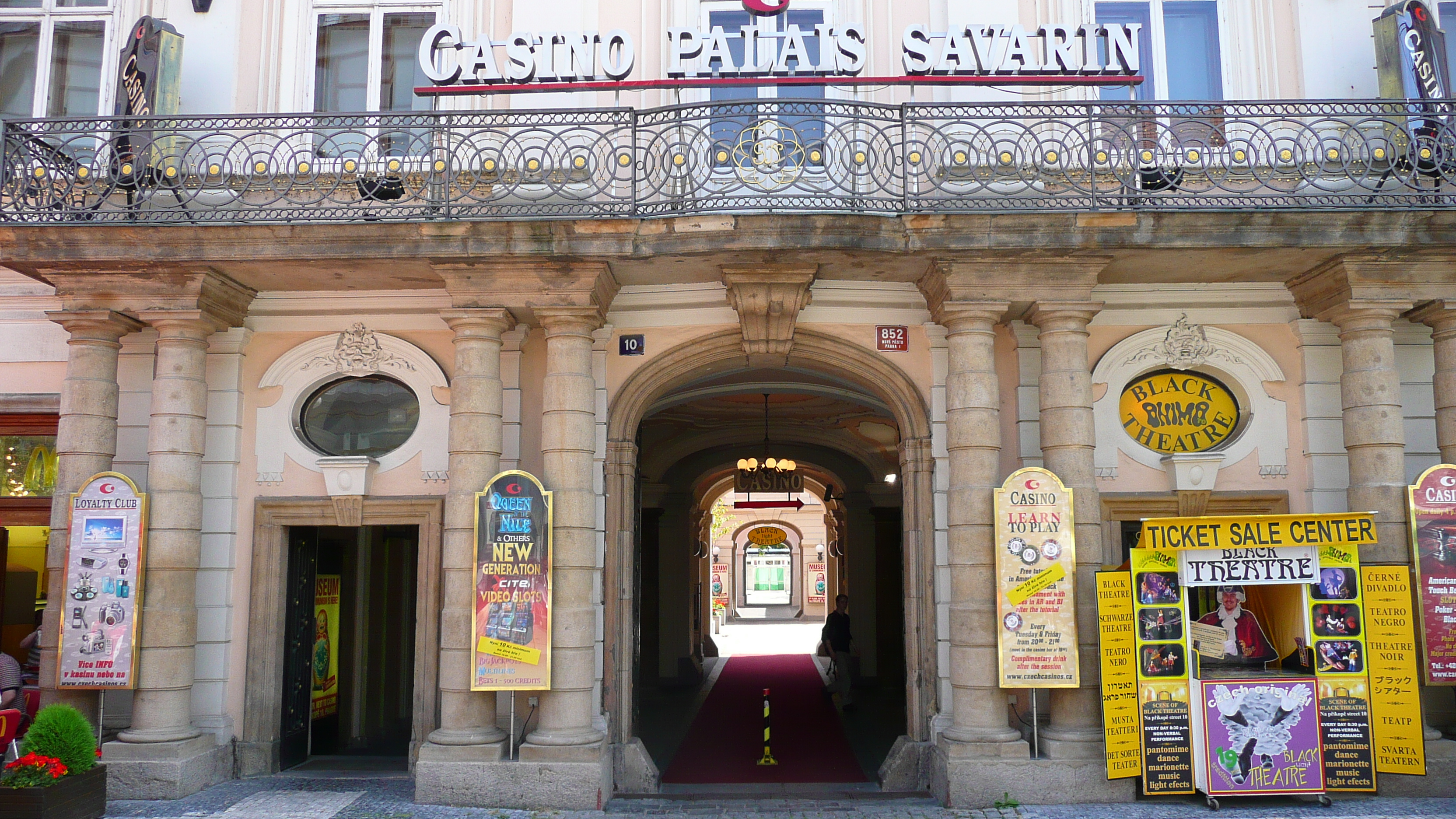 รูปถ่าย สาธารณรัฐเช็ก(Czech Republic) ปราก(Prague) ถนนนาปชีโกพ(Na Prikope) 2007-07 41