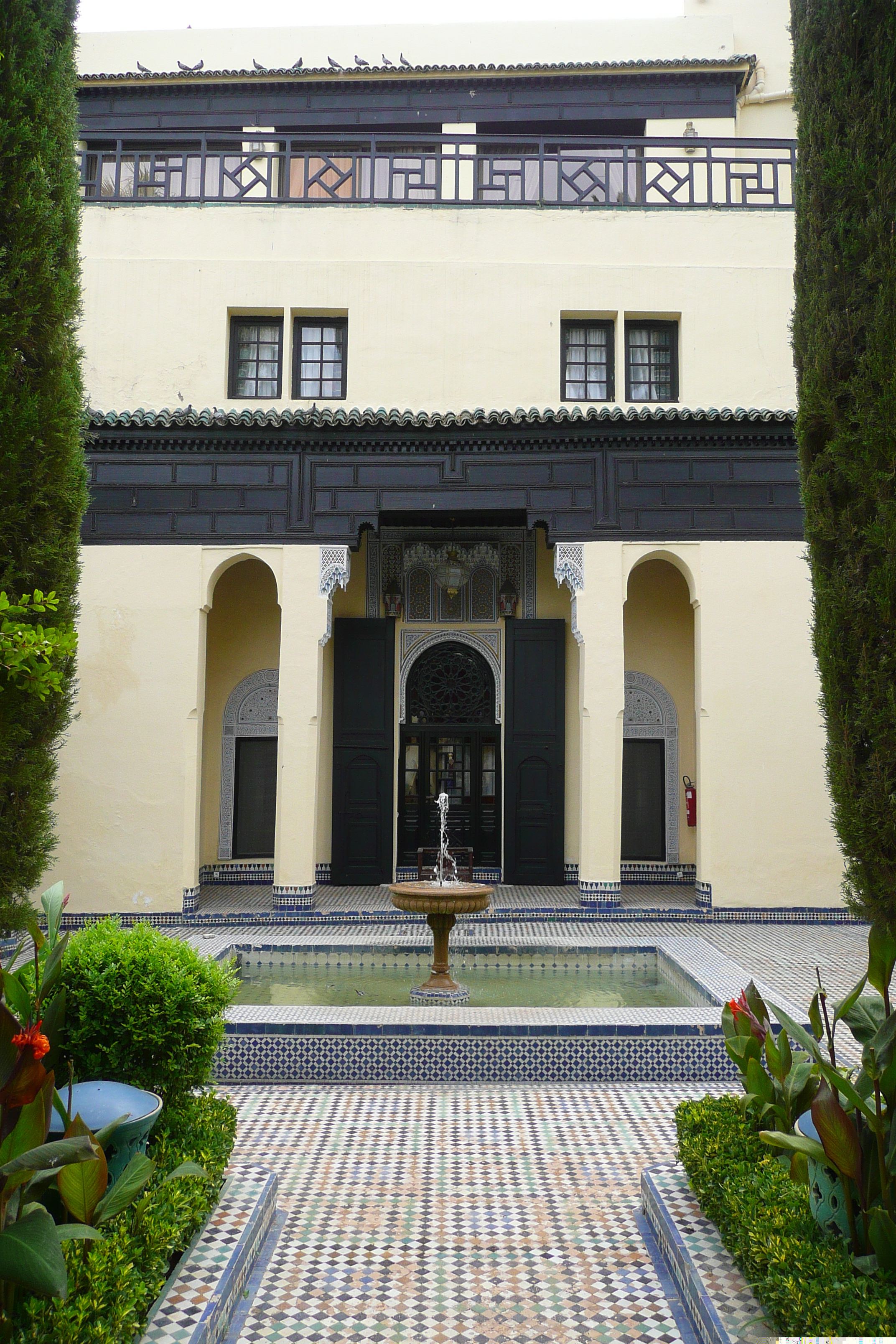 รูปถ่าย โมร็อกโก(Morocco) เฟส(Fes) โรงแรมปาเลจาไม(Palais Jamai Hotel) 2008-07 65