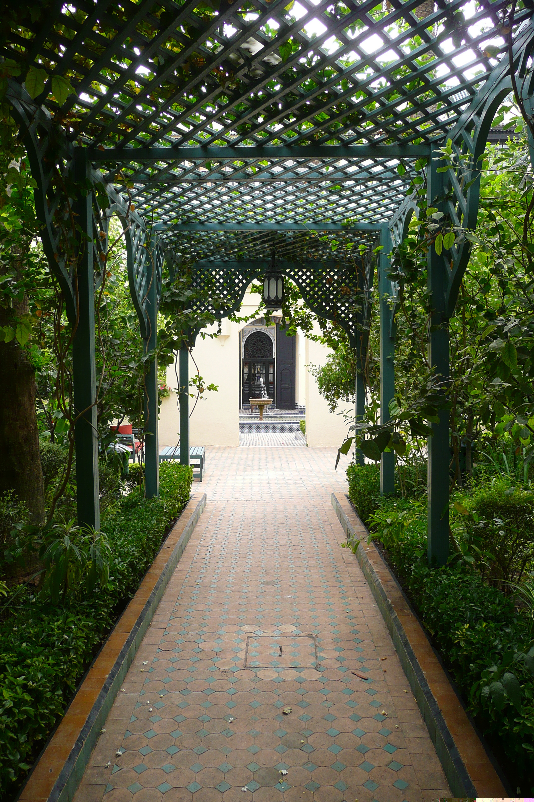 รูปถ่าย โมร็อกโก(Morocco) เฟส(Fes) โรงแรมปาเลจาไม(Palais Jamai Hotel) 2008-07 36