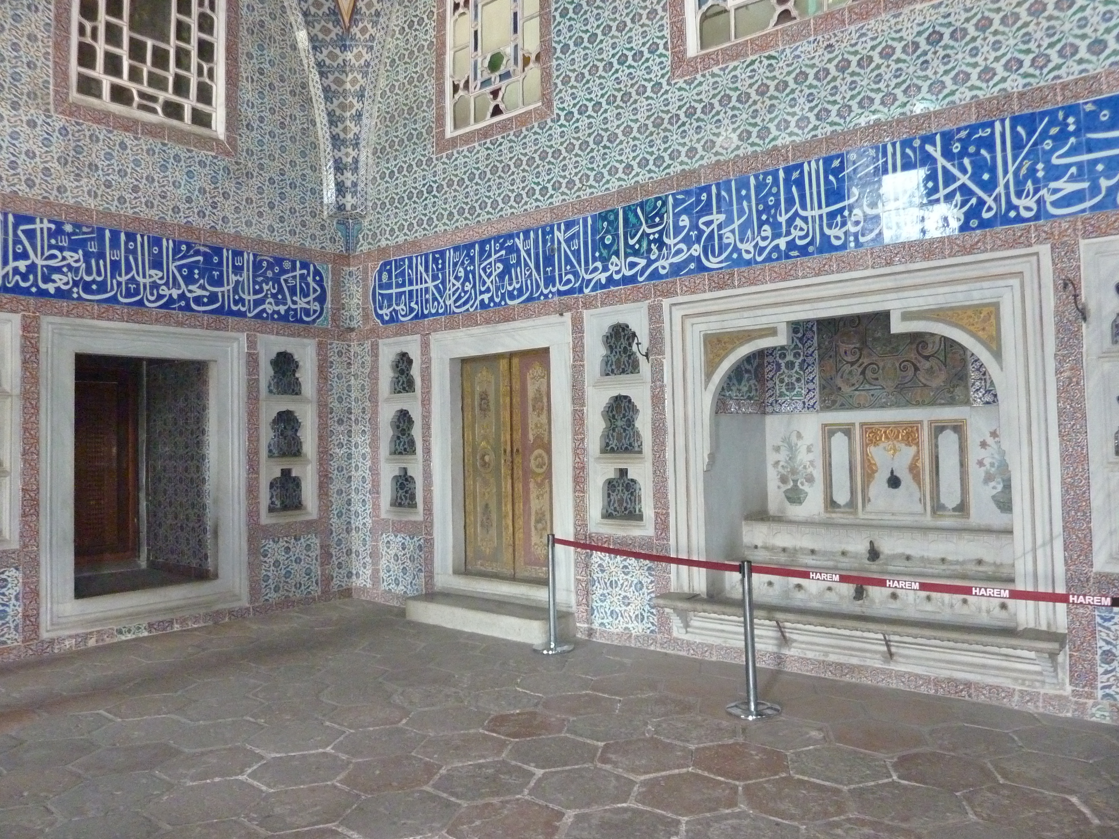 รูปถ่าย ตุรกี(Turkey) อิสตันบูล(Istanbul) ฮาเร็มพระราชวังท็อปกาปึ(Topkapi Harem) 2009-06 12