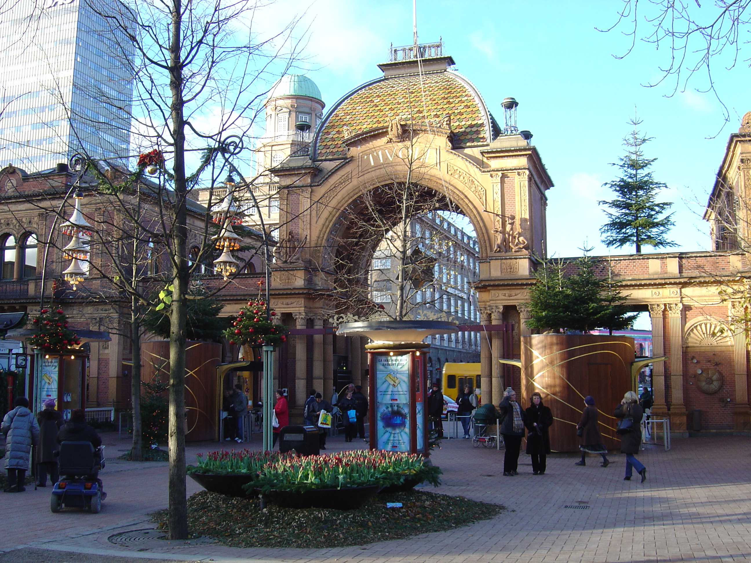 รูปถ่าย เดนมาร์ก(Denmark) โคเปนเฮเกน(Copenhagen) สวนสาธารณะทิโวลี(Tivoli Park) 2004-11 40