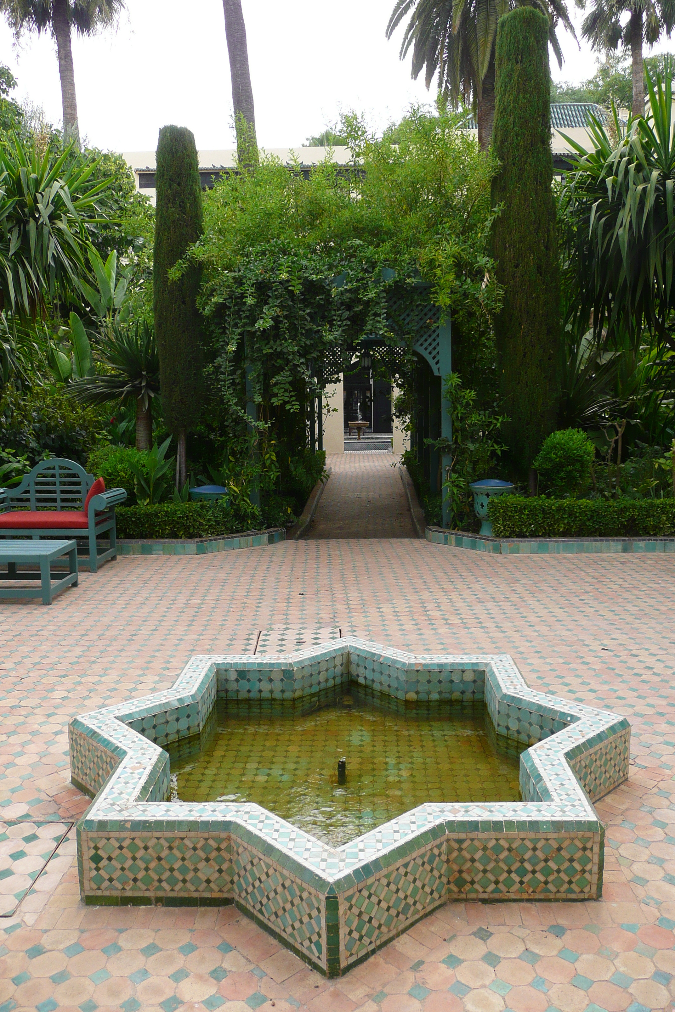 รูปถ่าย โมร็อกโก(Morocco) เฟส(Fes) โรงแรมปาเลจาไม(Palais Jamai Hotel) 2008-07 35