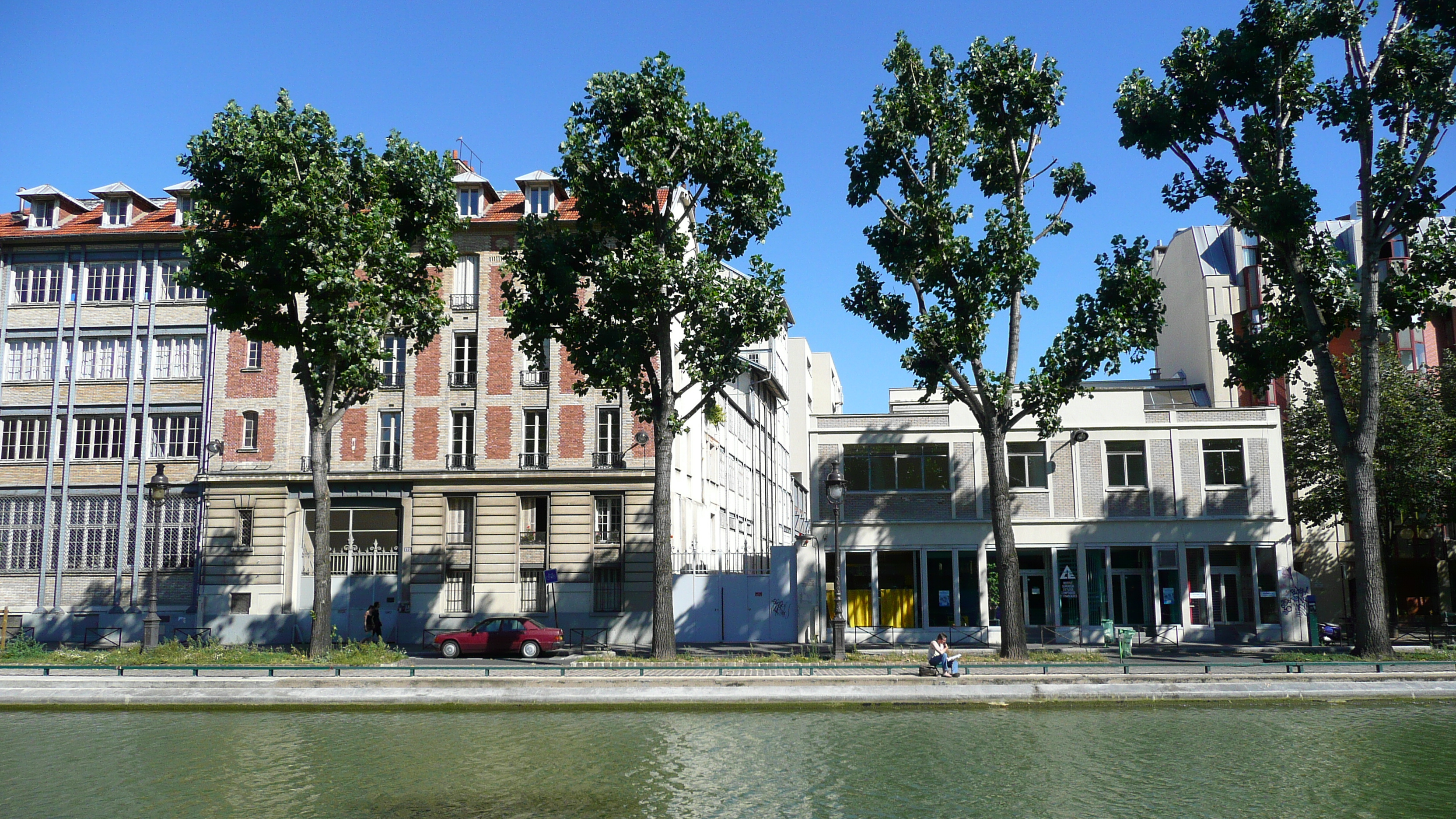 รูปถ่าย ฝรั่งเศส(France) ปารีส(Paris) คลองแซ็ง-มาร์แต็ง(Canal St Martin) 2007-08 116