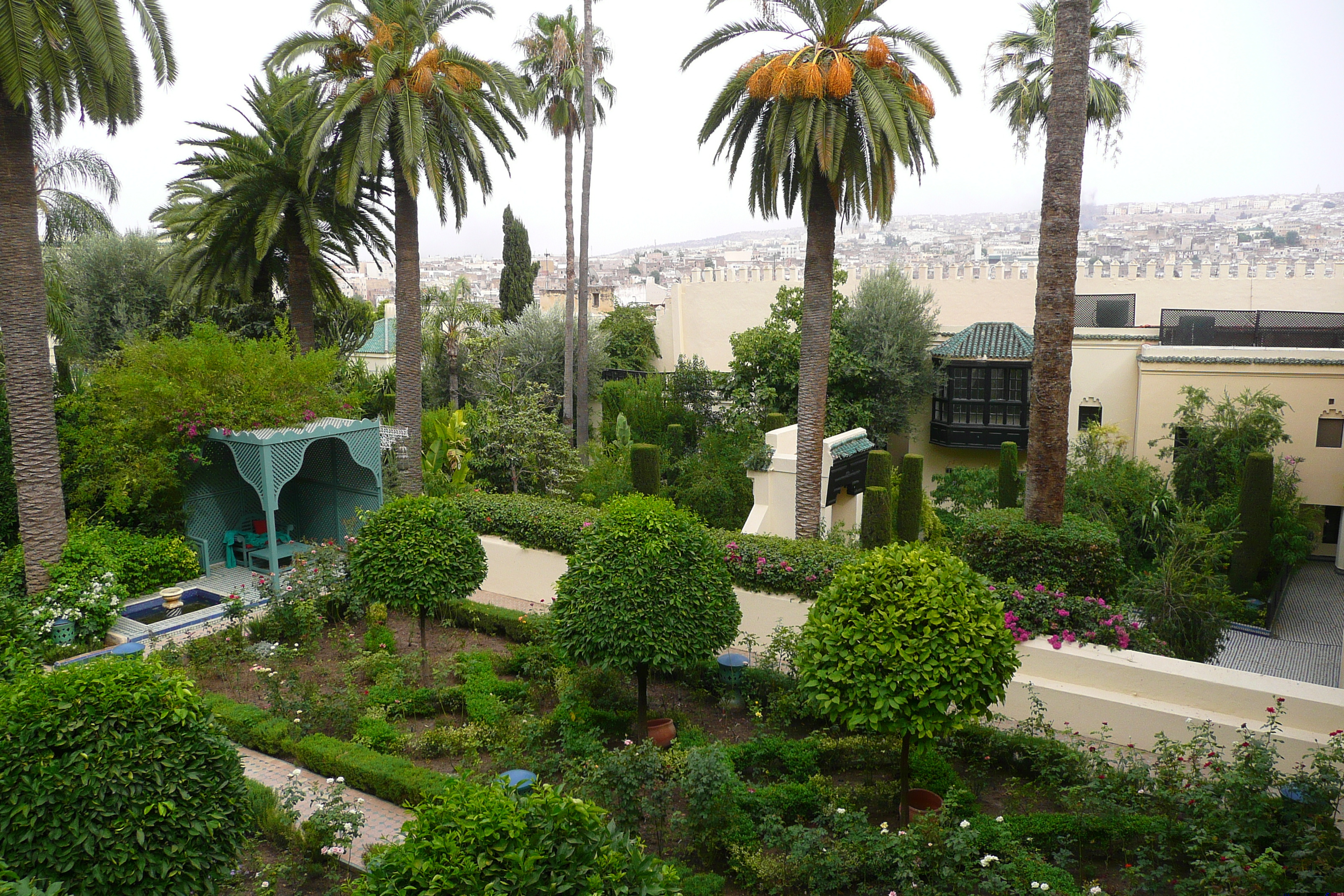 รูปถ่าย โมร็อกโก(Morocco) เฟส(Fes) โรงแรมปาเลจาไม(Palais Jamai Hotel) 2008-07 6