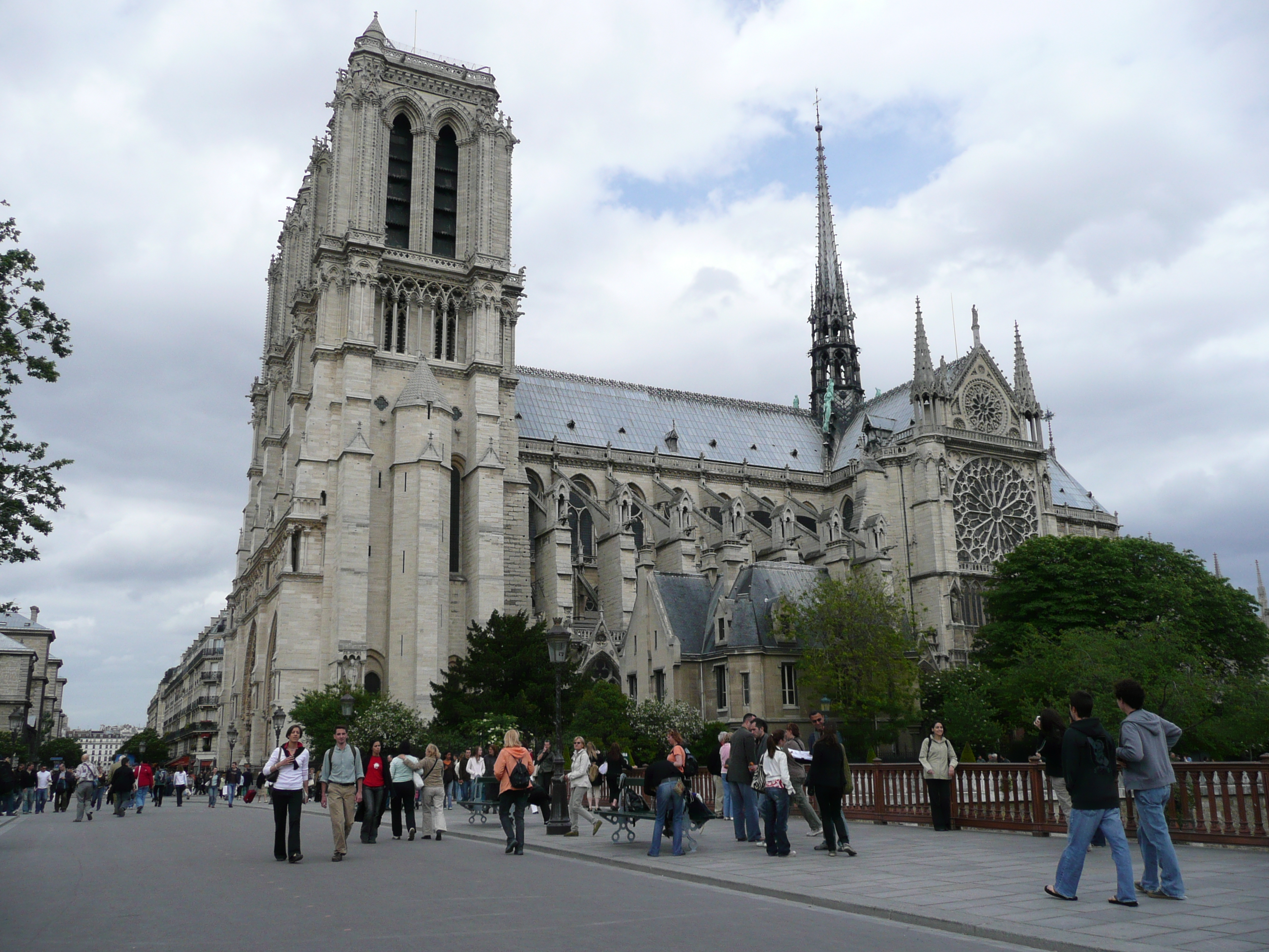 รูปถ่าย ฝรั่งเศส(France) ปารีส(Paris) มหาวิหารน็อทร์-ดาม(Notre Dame) 2007-05 60