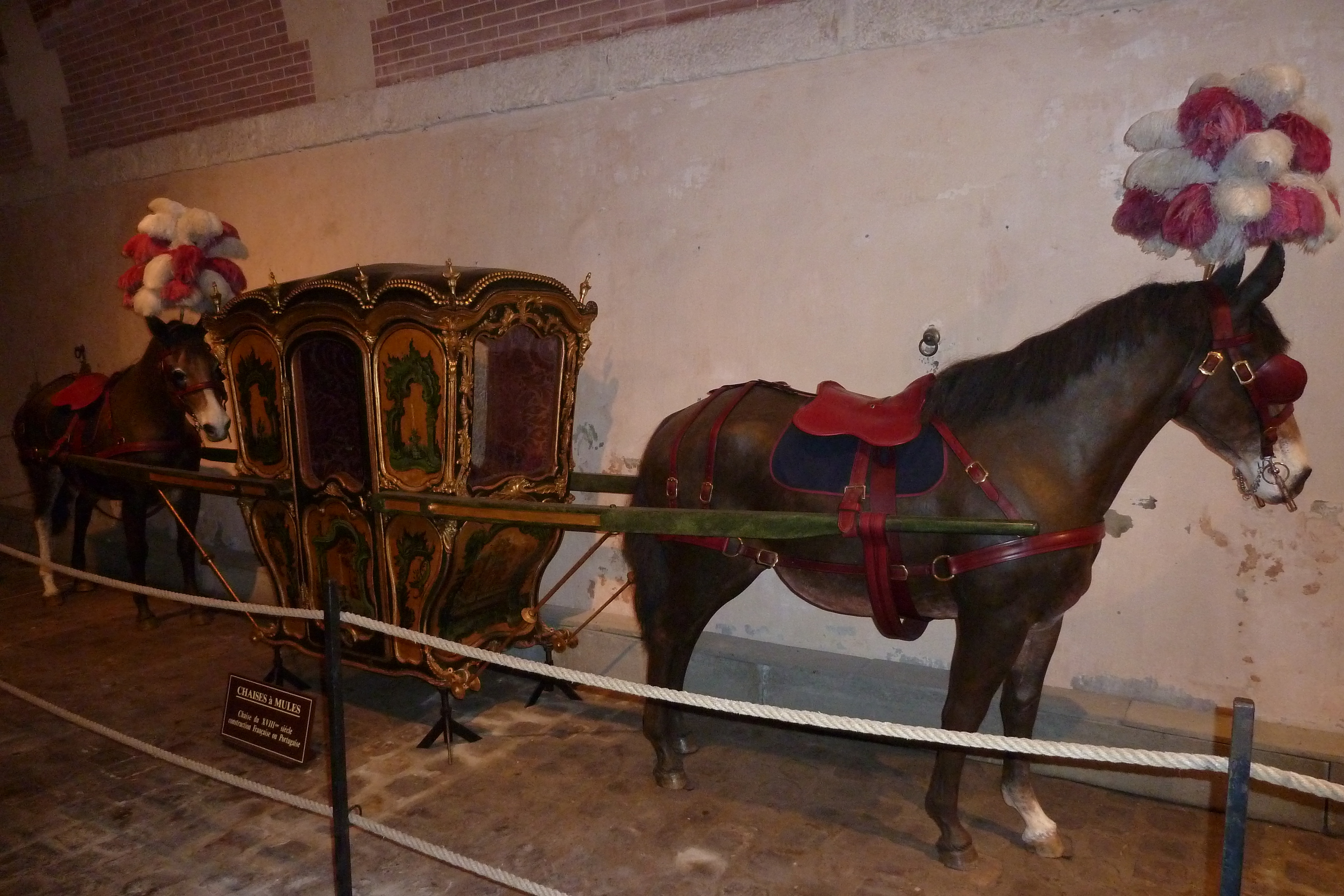 รูปถ่าย ฝรั่งเศส(France) ปราสาทโว-เลอ-วีกงต์(Vaux Le Vicomte Castle) พิพิธภัณฑ์รถม้า(Horse driven carriages museum) 2010-09 13