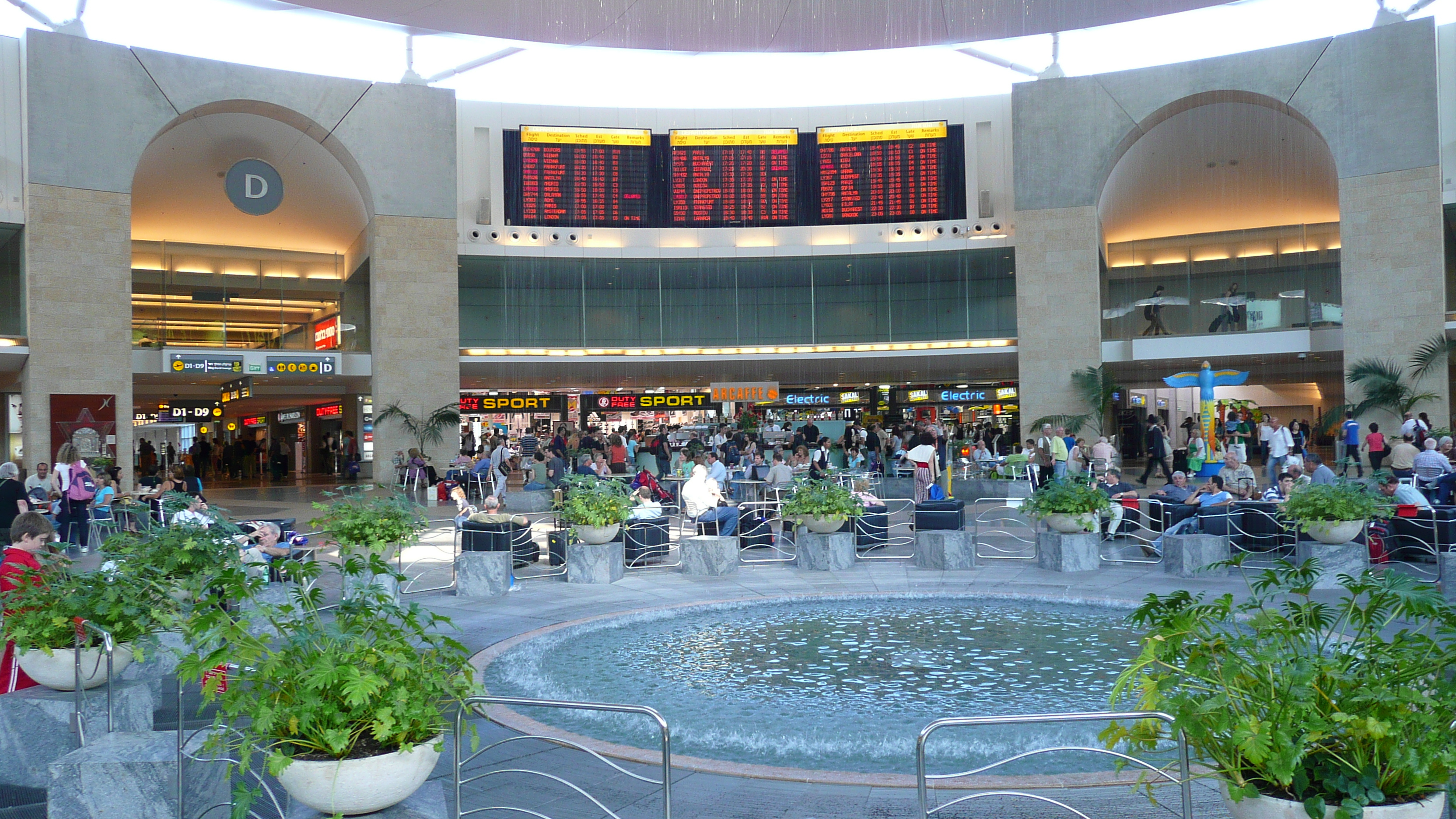 รูปถ่าย อิสราเอล(Israel) ท่าอากาศยานเบนกูเรียน(Ben Gurion Airport) 2007-06 4