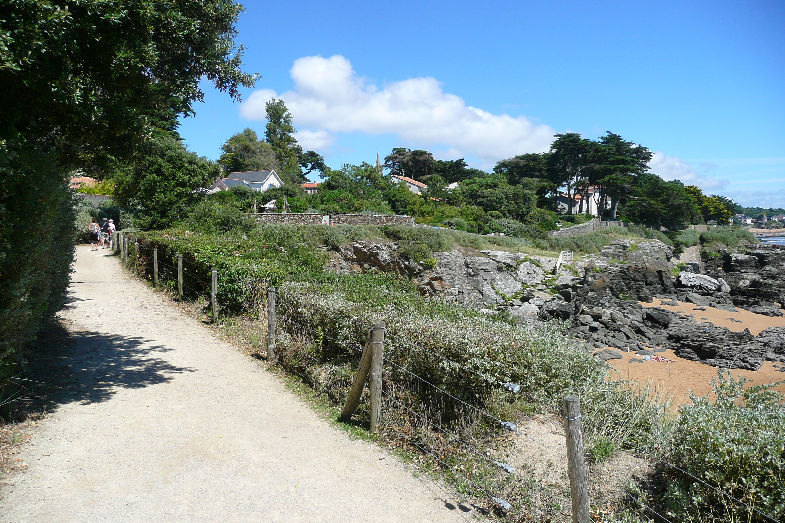 รูปถ่าย ฝรั่งเศส(France) ปอร์นิค(Pornic) แซ็นต์มารี-ซูร์-แมร์(Sainte Marie sur Mer) 2008-07 4