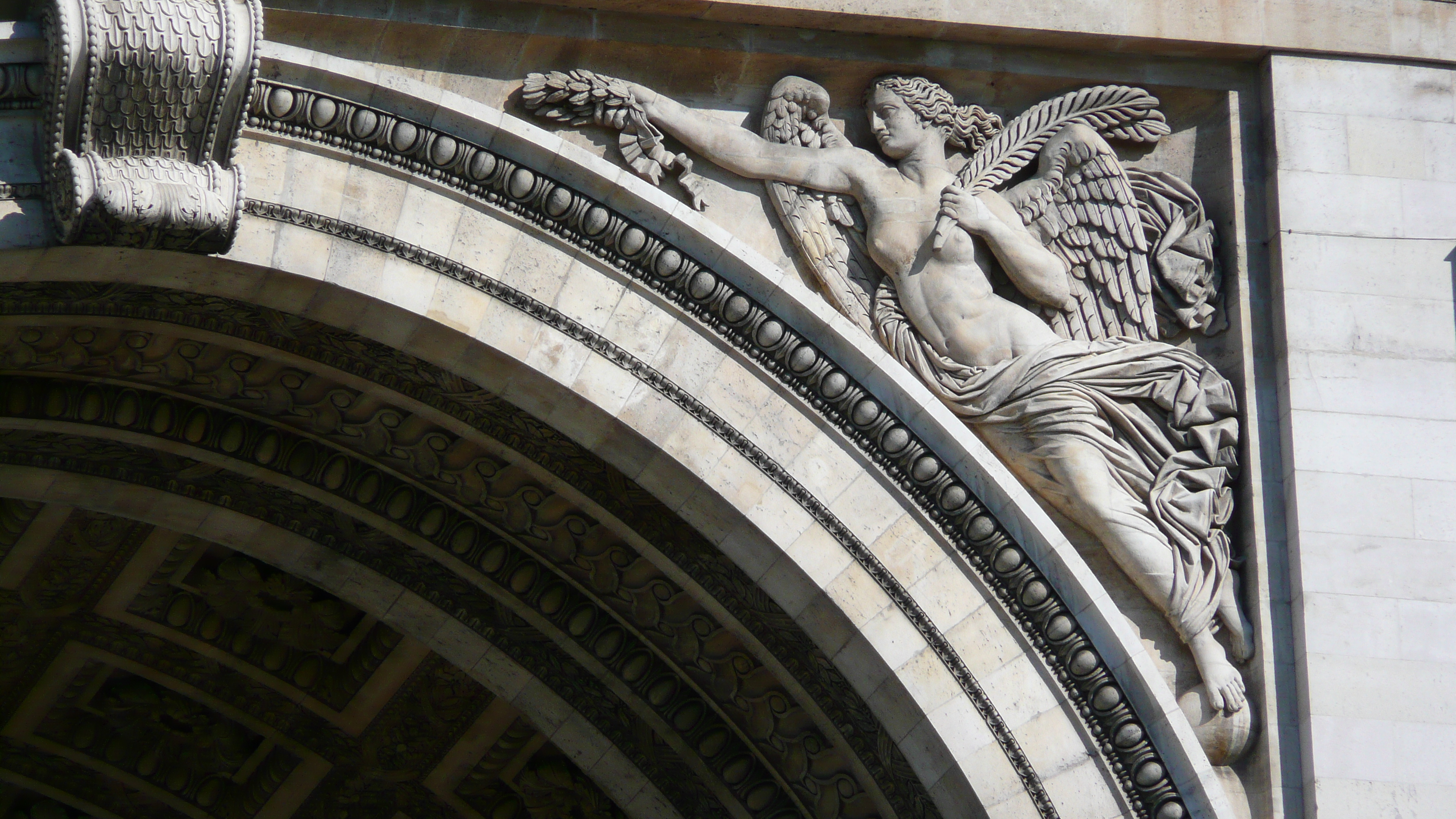 รูปถ่าย ฝรั่งเศส(France) ปารีส(Paris) ประตูชัย(Etoile and Arc de Triomphe) 2007-05 16