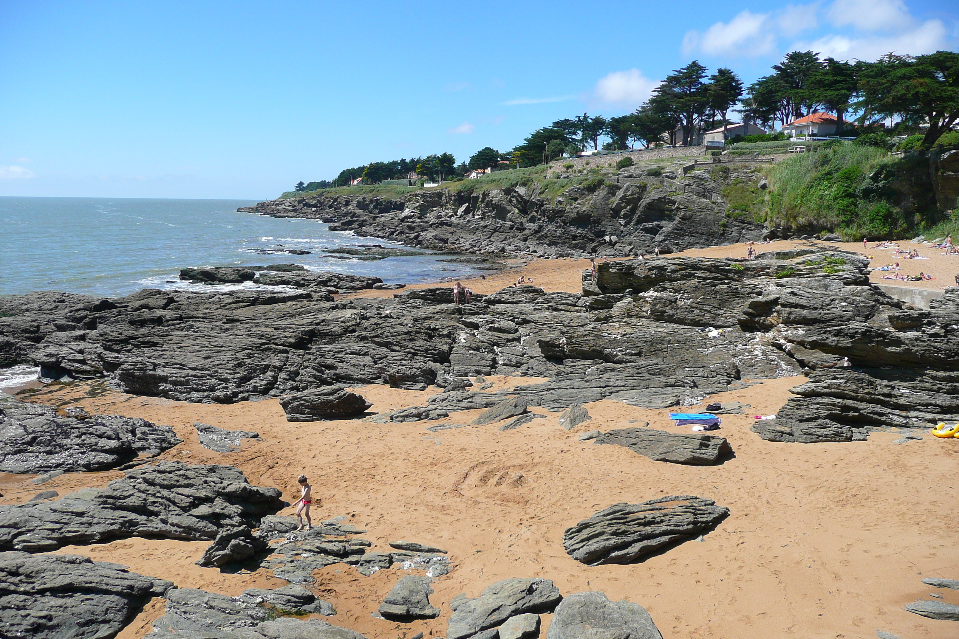รูปถ่าย ฝรั่งเศส(France) ปอร์นิค(Pornic) แซ็นต์มารี-ซูร์-แมร์(Sainte Marie sur Mer) 2008-07 16